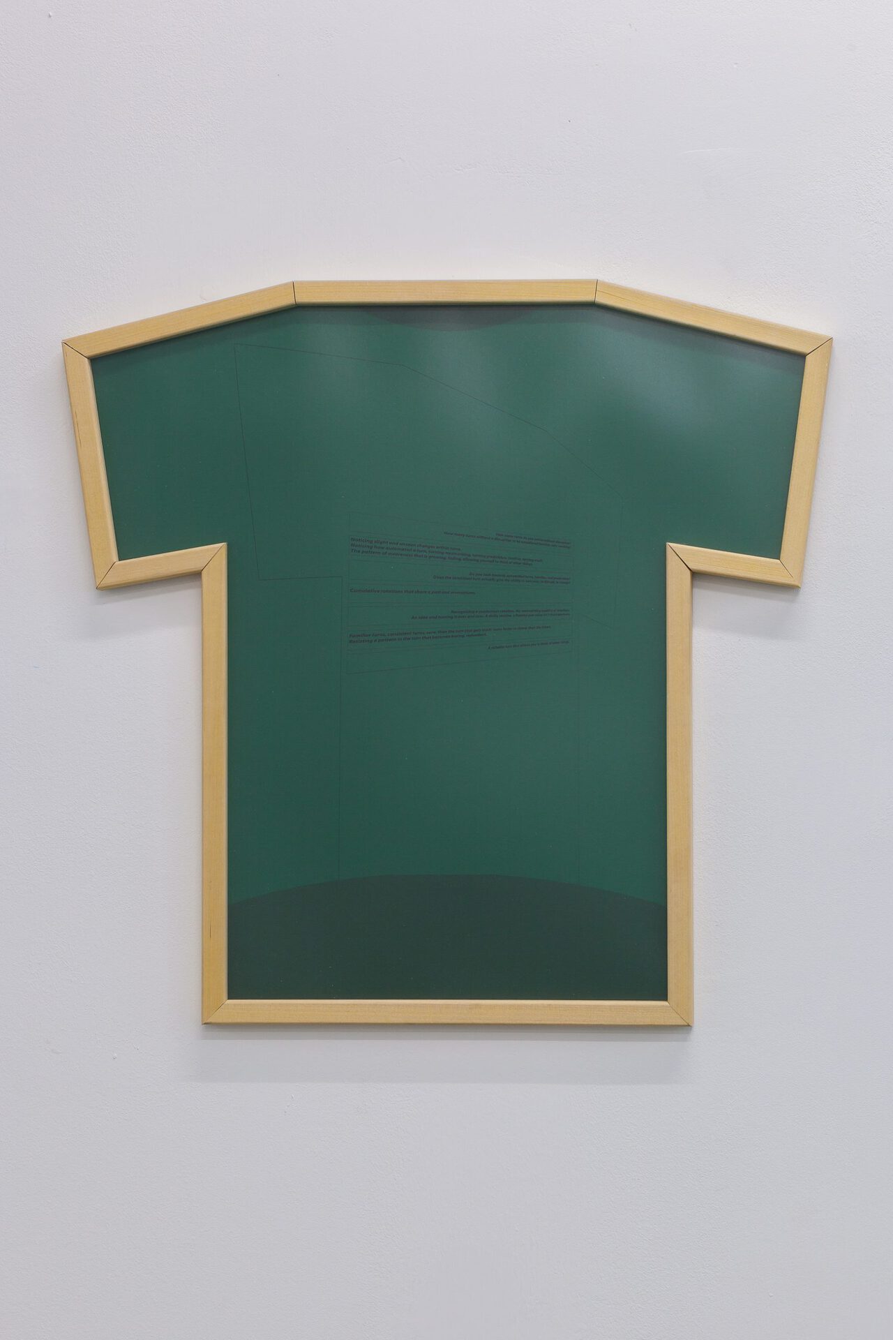Elizabeth Orr, Rotations Sign, 2020, Digital print, plexiglass, wood frame, 61 x 50.8 cm, 24 x 20 in