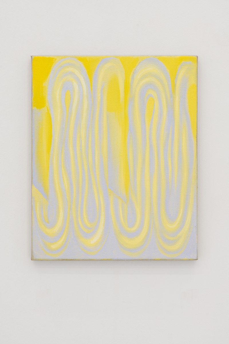 Vika Prokopaviciute, FN Cycle Cycle, 2021 (Oil on linen, 37 x 30 cm).