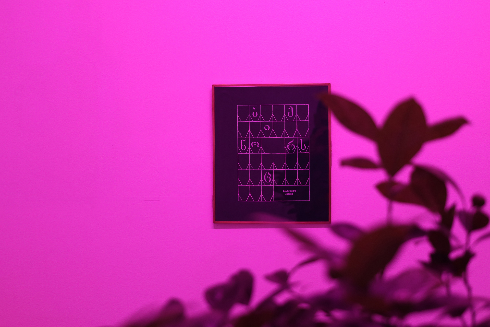 Levan Mindiashvili, what color is the Black Sea? 2021, installation detail