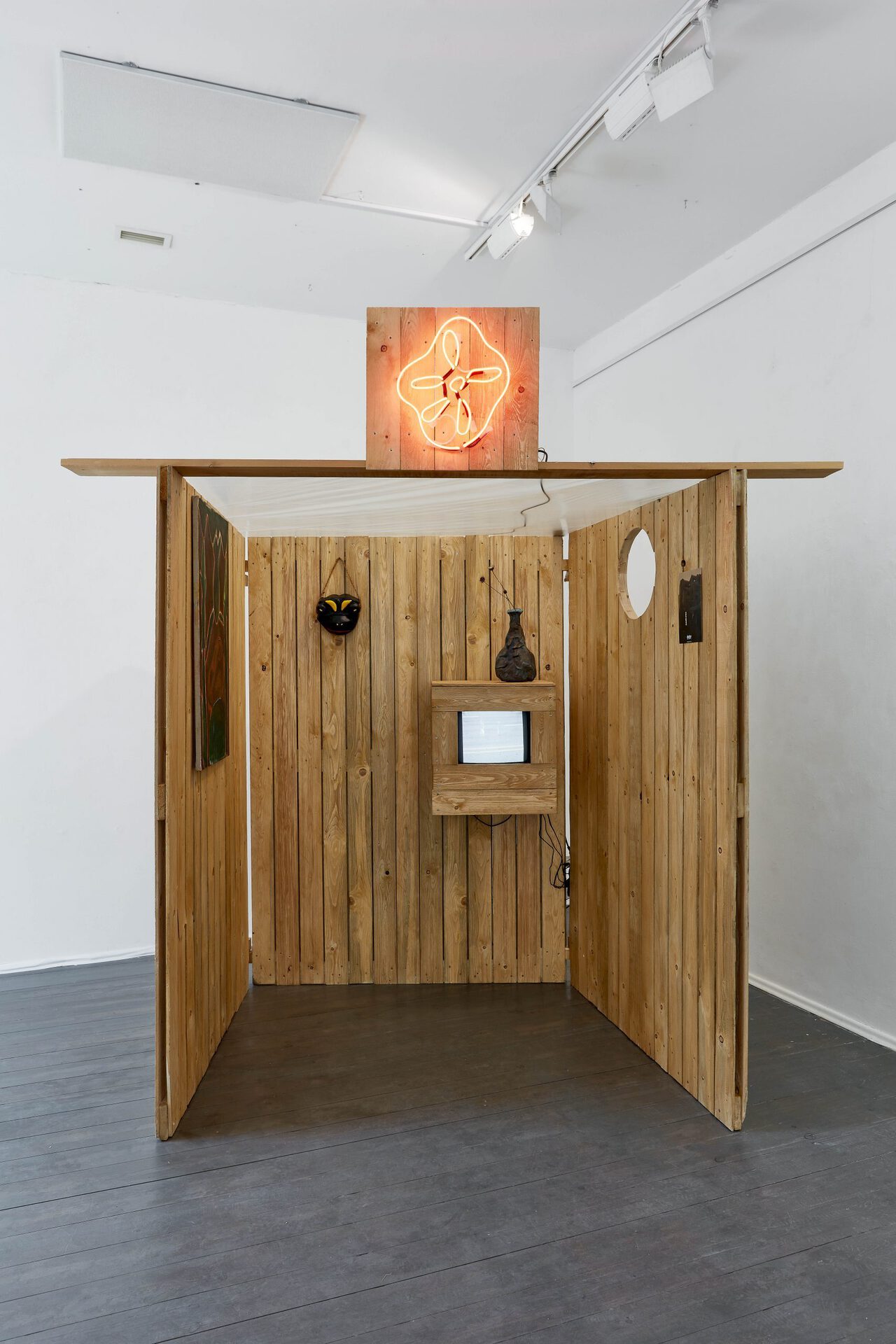 Adam Ulbert, Hut to a Lotus Root, mixed media, 2020-21