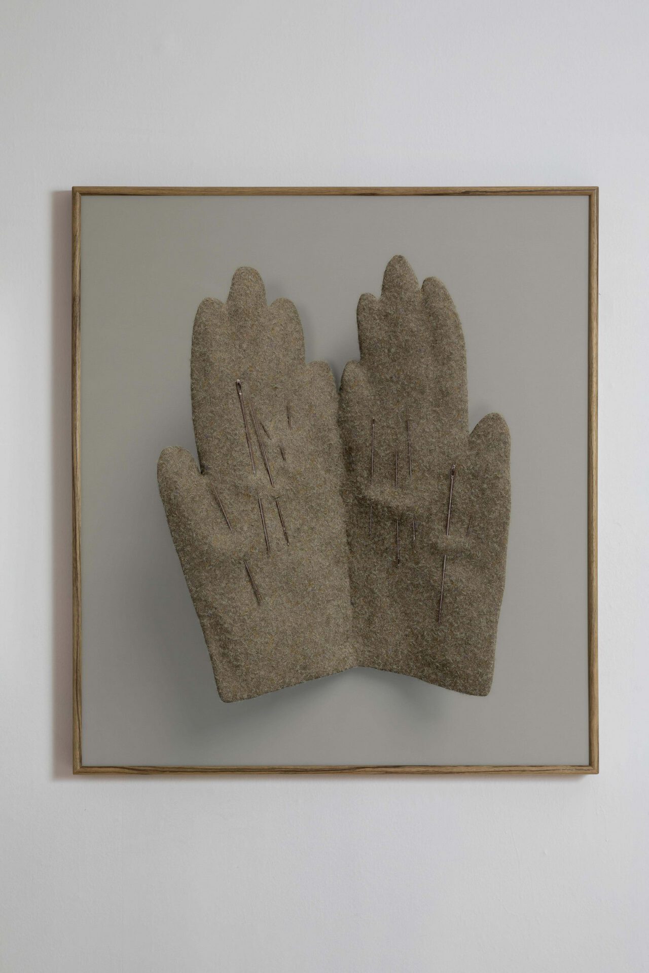 Adi Fluman, Untitled, 2021. Digital sculpture, inkjet printed on paper in artist’s frame (African walnut wood), 122.5×109.5×8 cm. Photo: Tal Nisim. Courtesy of the artist and Dvir Gallery, Tel Aviv/Brussels.