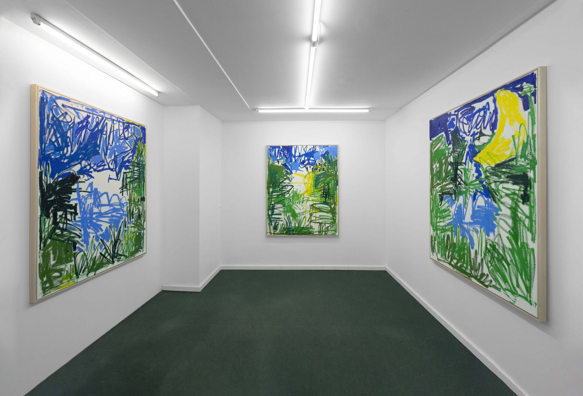 Installation view: "TaTa ongart", Åplus Berlin, 2021