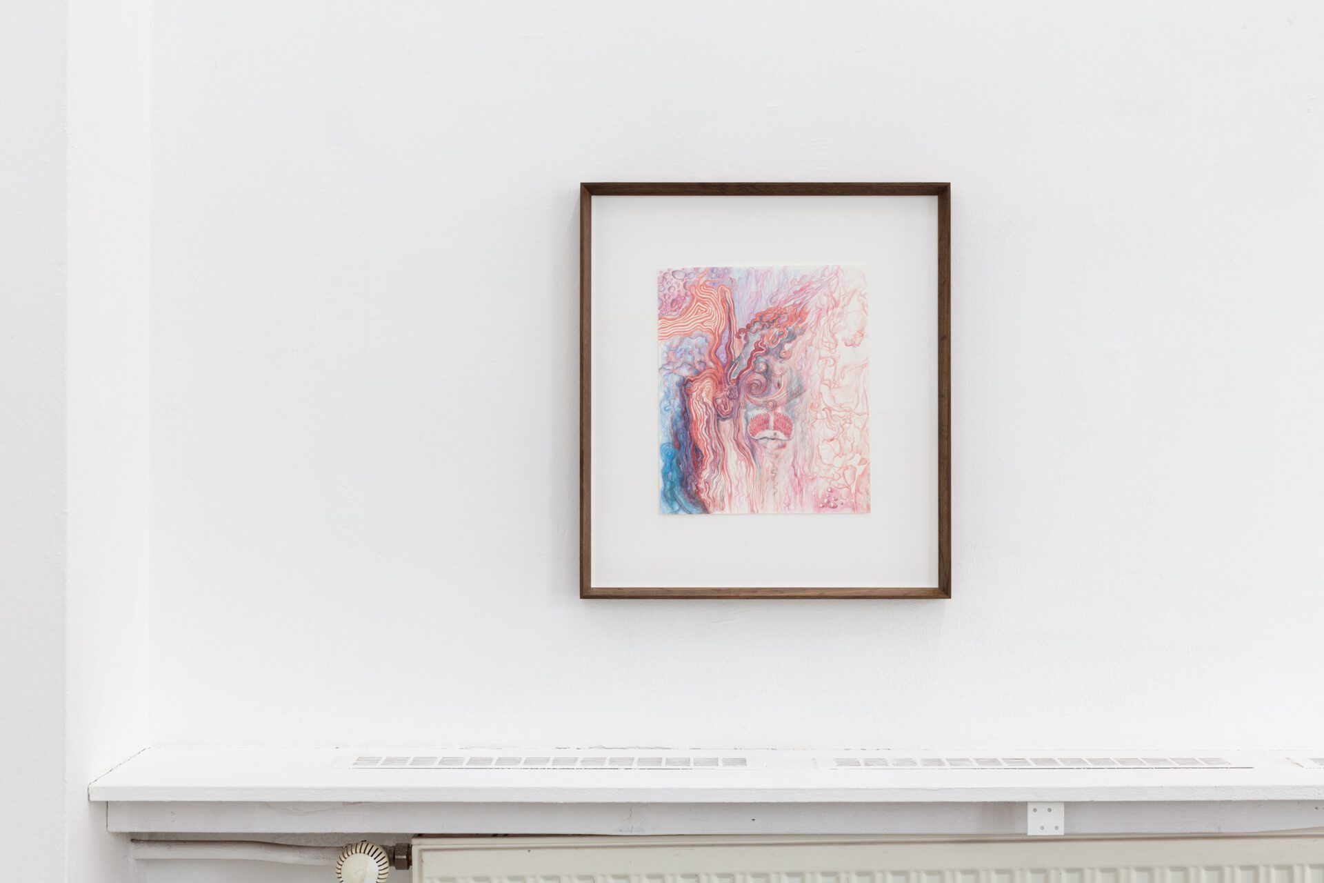 Leda Bourgogone and Mira Schor, "Blood of a Poet," Install 7