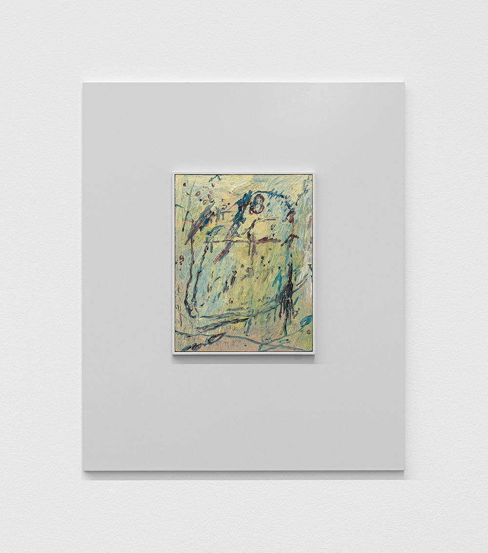 Camillo Paravicini, Deep House Mashup, 2020, Oil on wood in wooden frame, 60 x 50 cm