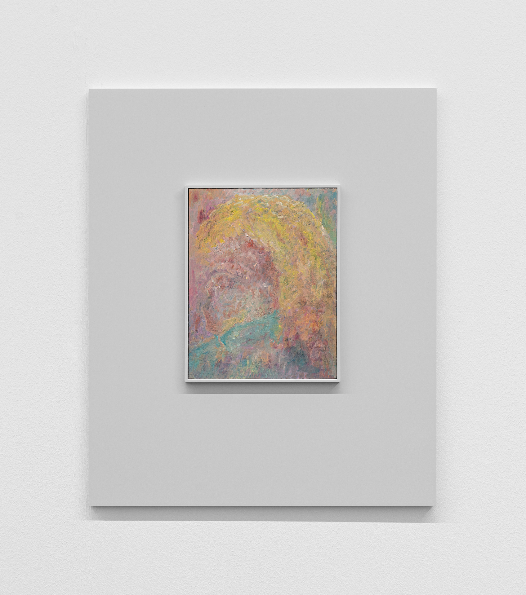 Camillo Paravicini, Carlos, 2021, Oil on wood in wooden frame, 60 x 50 cm