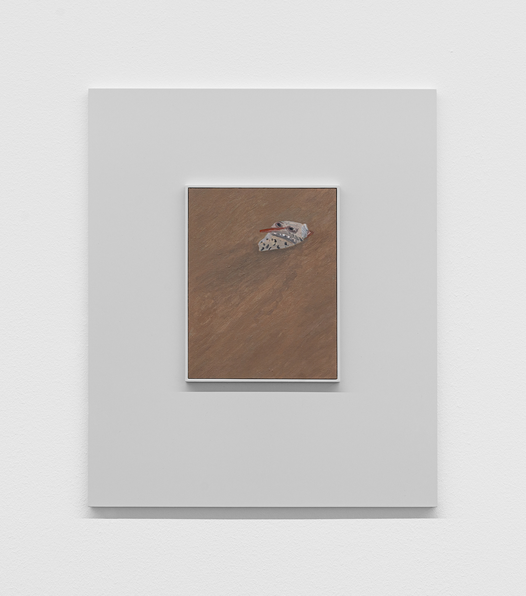 Camillo Paravicini, Drifter, 2020, Oil on wood in wooden frame, 60 x 50 cm