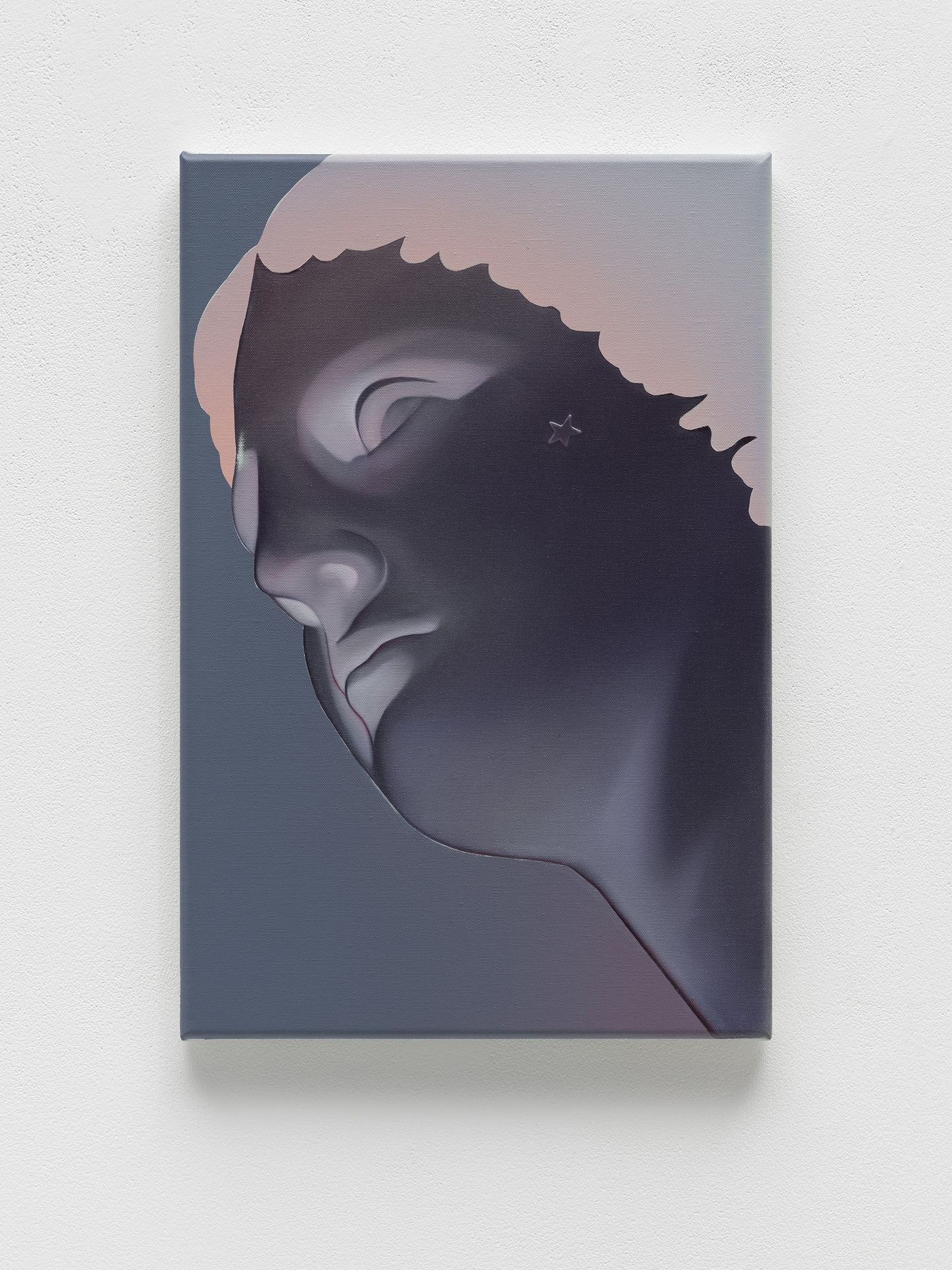 Vivian Greven, <o II, 2021, oil and acrylic on canvas, 45 x 30 cm