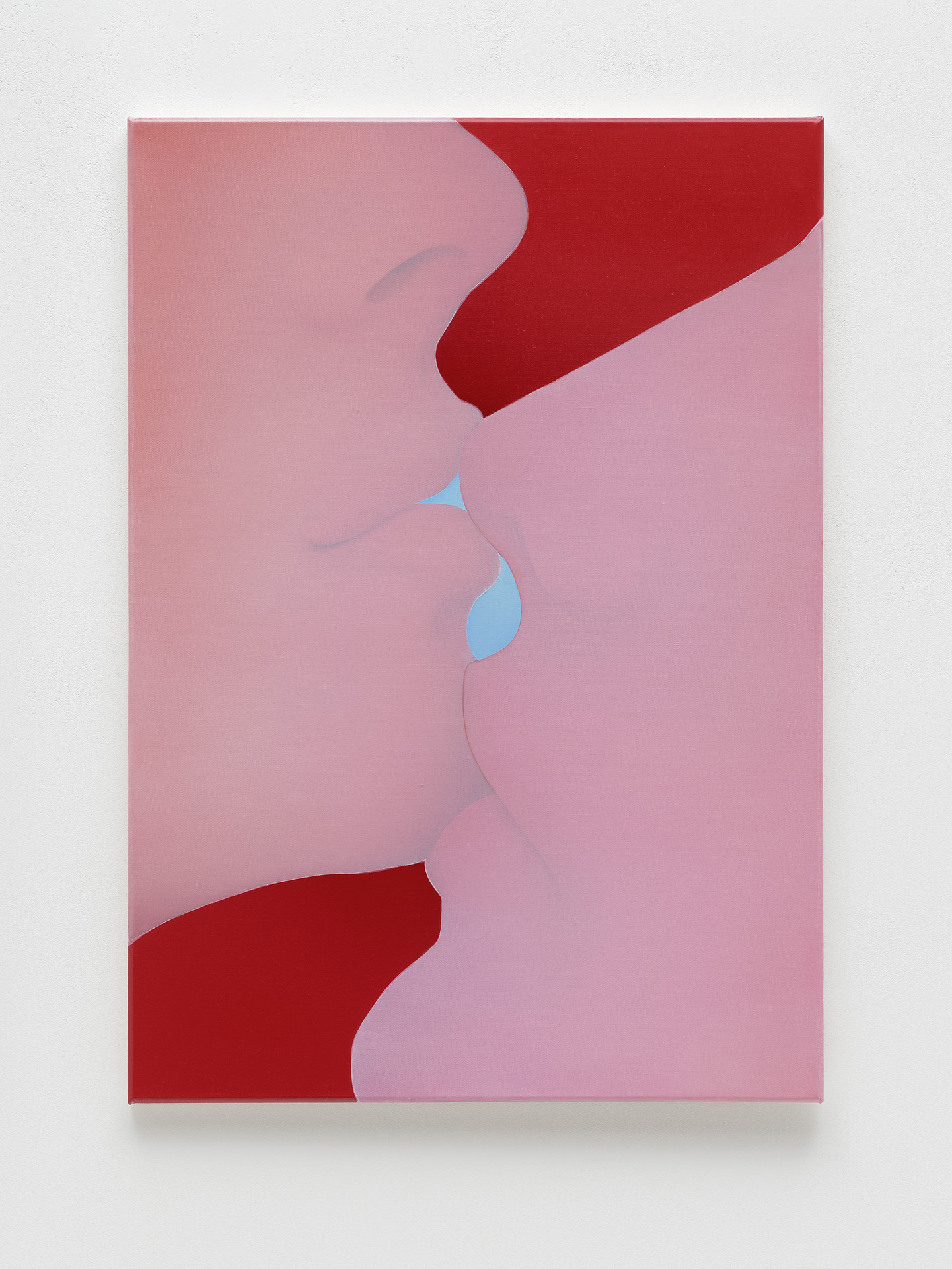 Vivian Greven, )o( I, 2021, oil on canvas, 80 x 56 cm