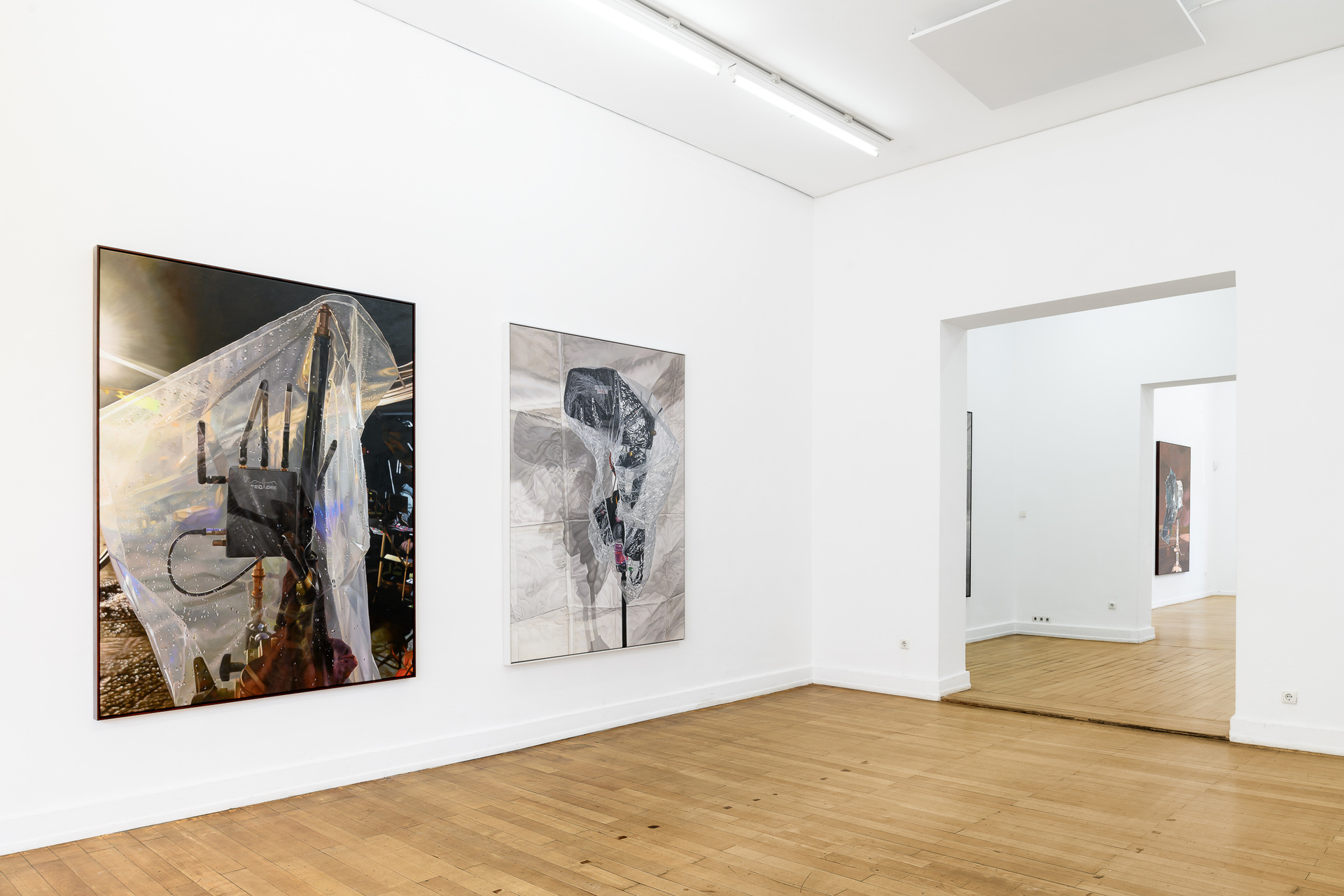 Britta Thie, Grip, 2021, Installation view Nassauischer Kunstverein Wiesbaden