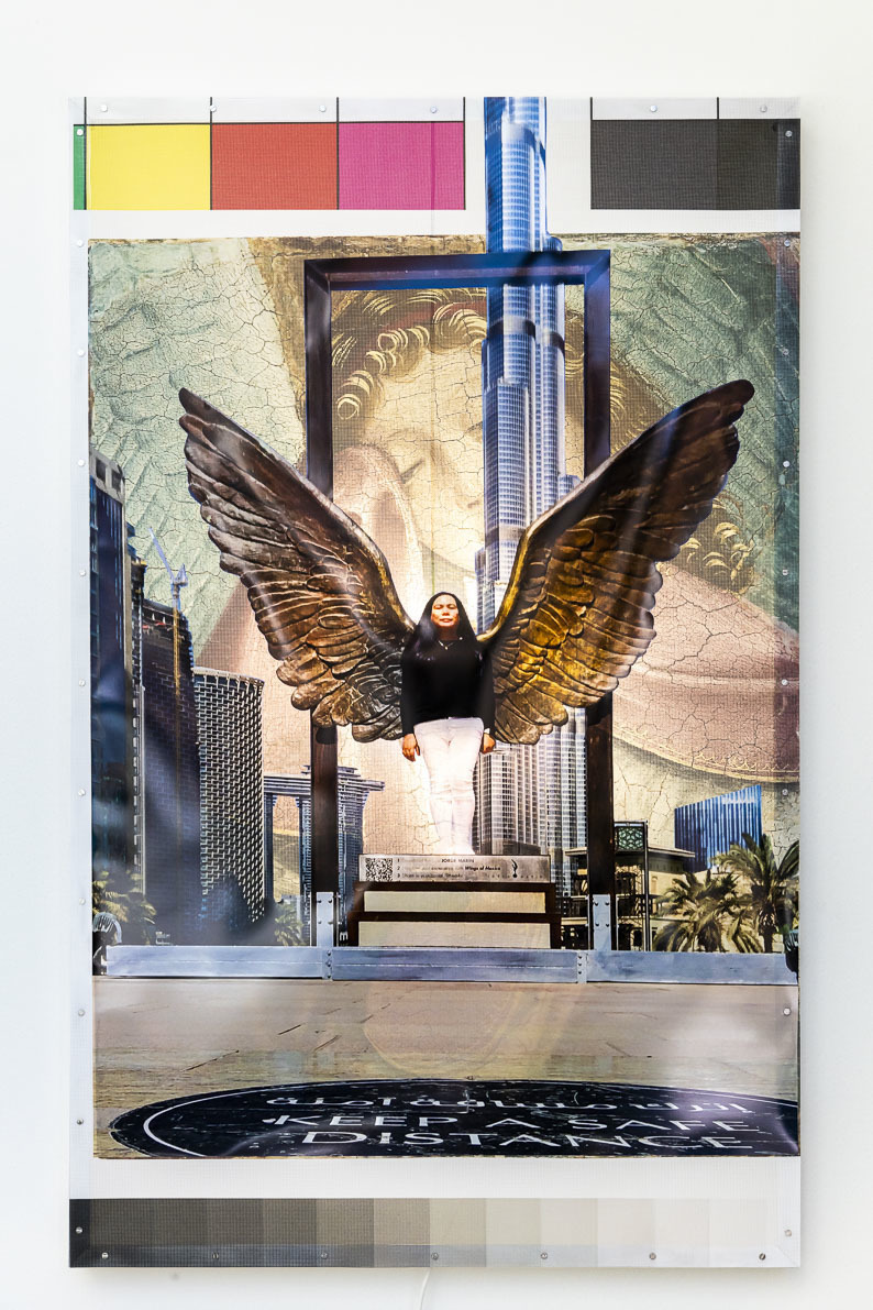 Jasmin Werner: Unschuldsengel, installation view, 2021