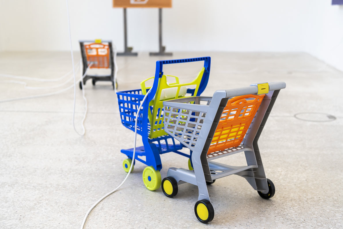 Jasmin Werner: Unschuldsengel, installation view, 2021
