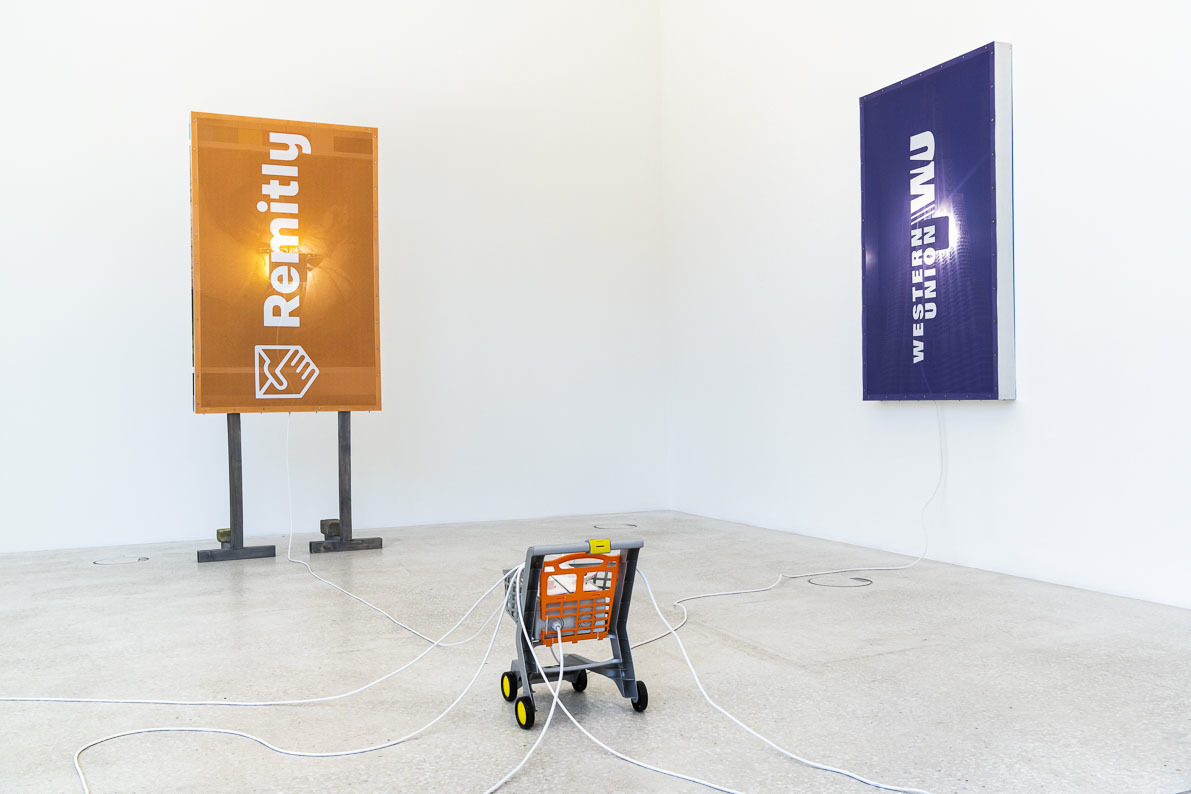 Jasmin Werner: Unschuldsengel, installation view, 2021