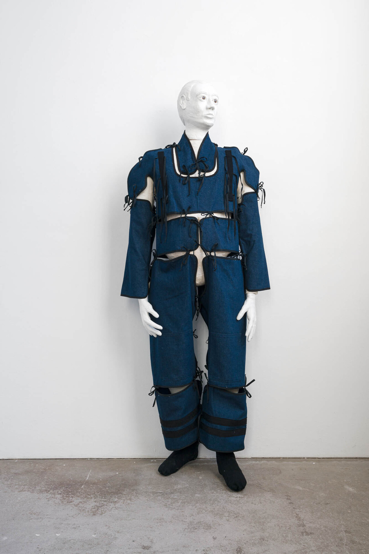Stefan Fuchs, 'A member', 2021, Fabric, mannequin, mixed materials, 175 × 35 × 60 cm