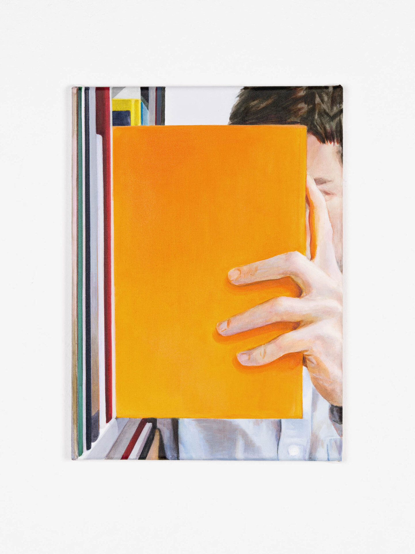 Jonah Gebka, Untitled, 2021, Acrylic on canvas, 36 x 26 cm