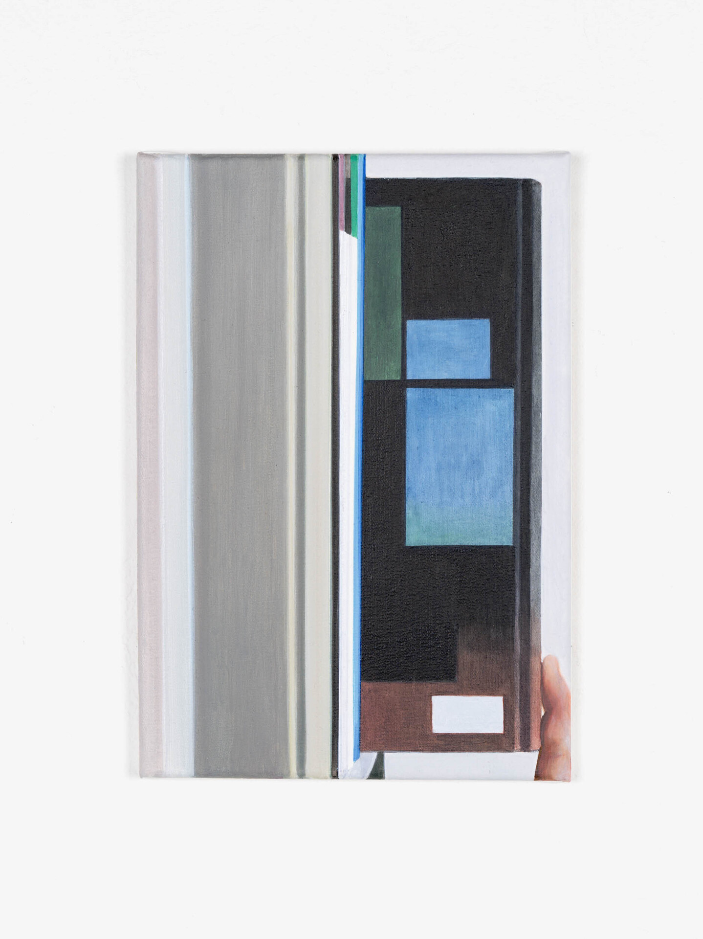 Jonah Gebka, Untitled, 2021, Acrylic on canvas, 32 x 22 cm