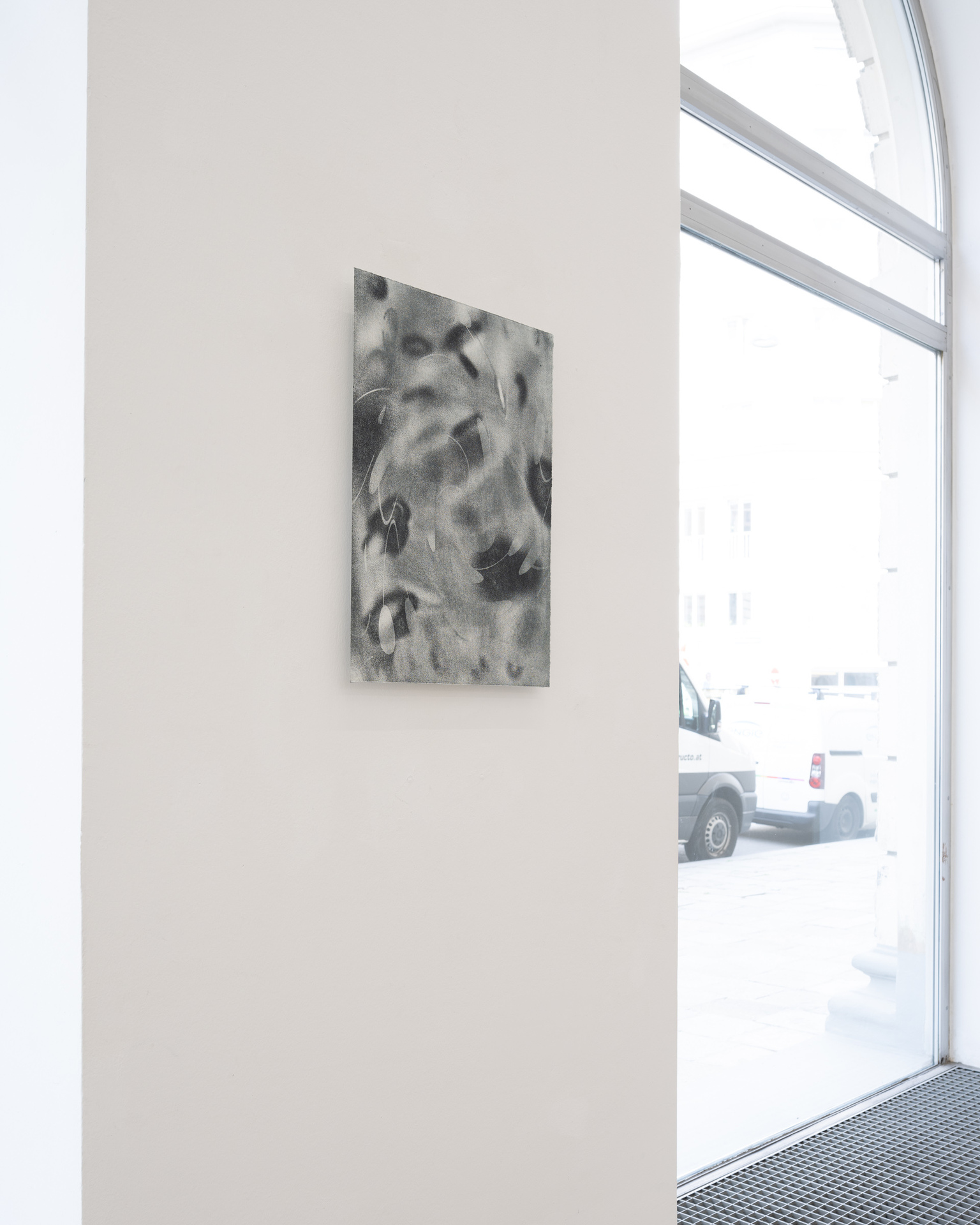 Magdalena Kreinecker P032 , 2021 aquatint etching on handmade paper, laminated on Alu Dibond 56 x 39 cm Edition 5 + 2 AP