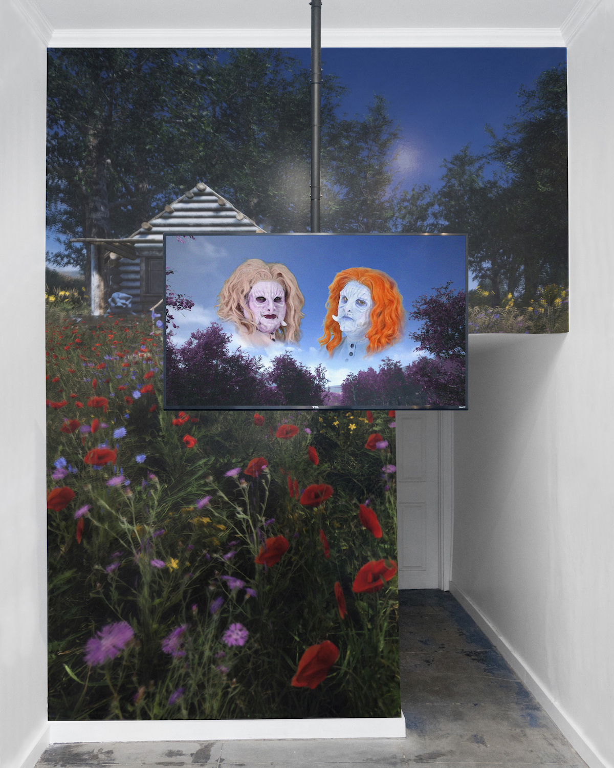 Mauricio Muñoz and Andrew Roberts, The Harvest (Pilot Episode), 2021, HD video and vinyl print, detail