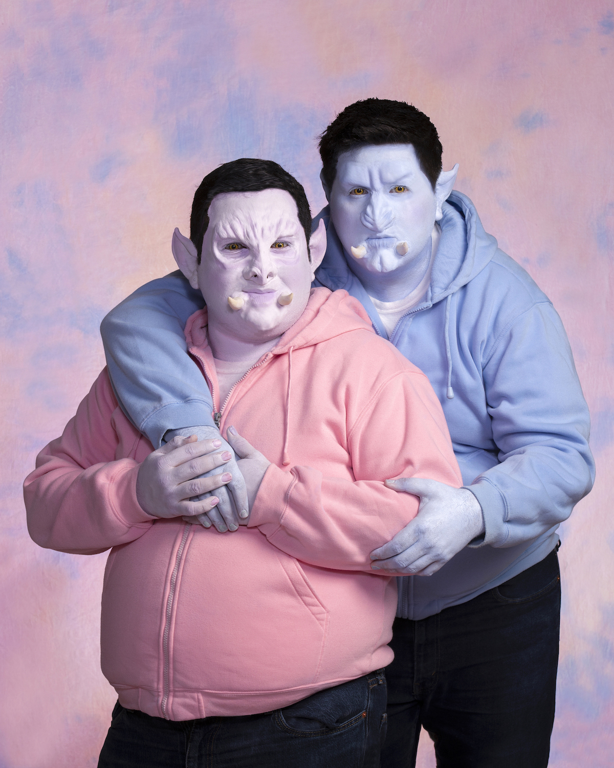 Mauricio Muñoz and Andrew Roberts, Portrait, 2021, Inkjet print on matte paper, 16 x 20 inches