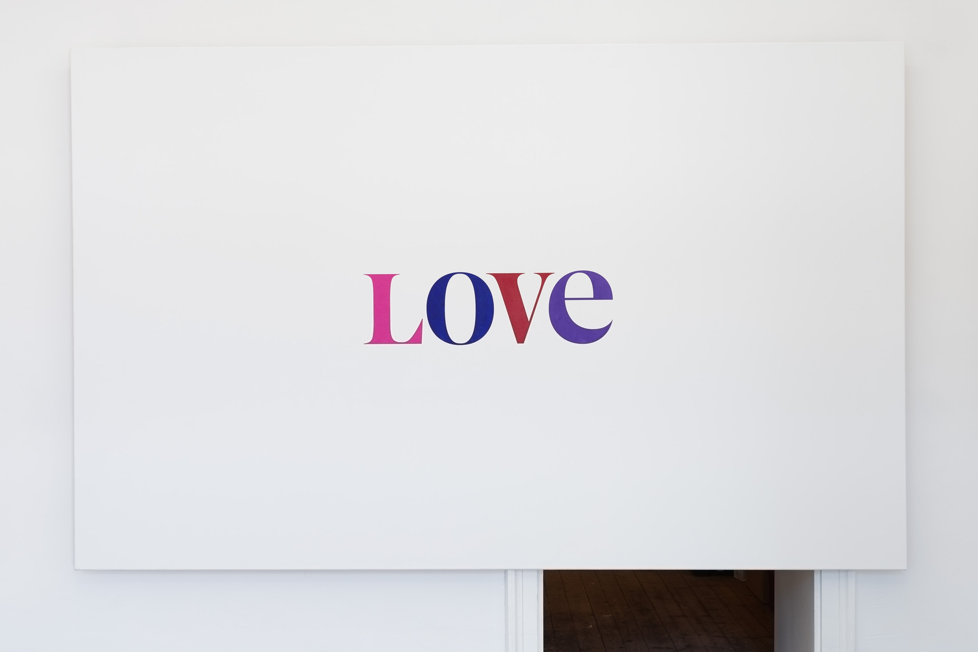 Angharad Williams, Untitled (1-17), 2021, Acrylic on Canvas. Photo: Maximilian Anelli-Monti