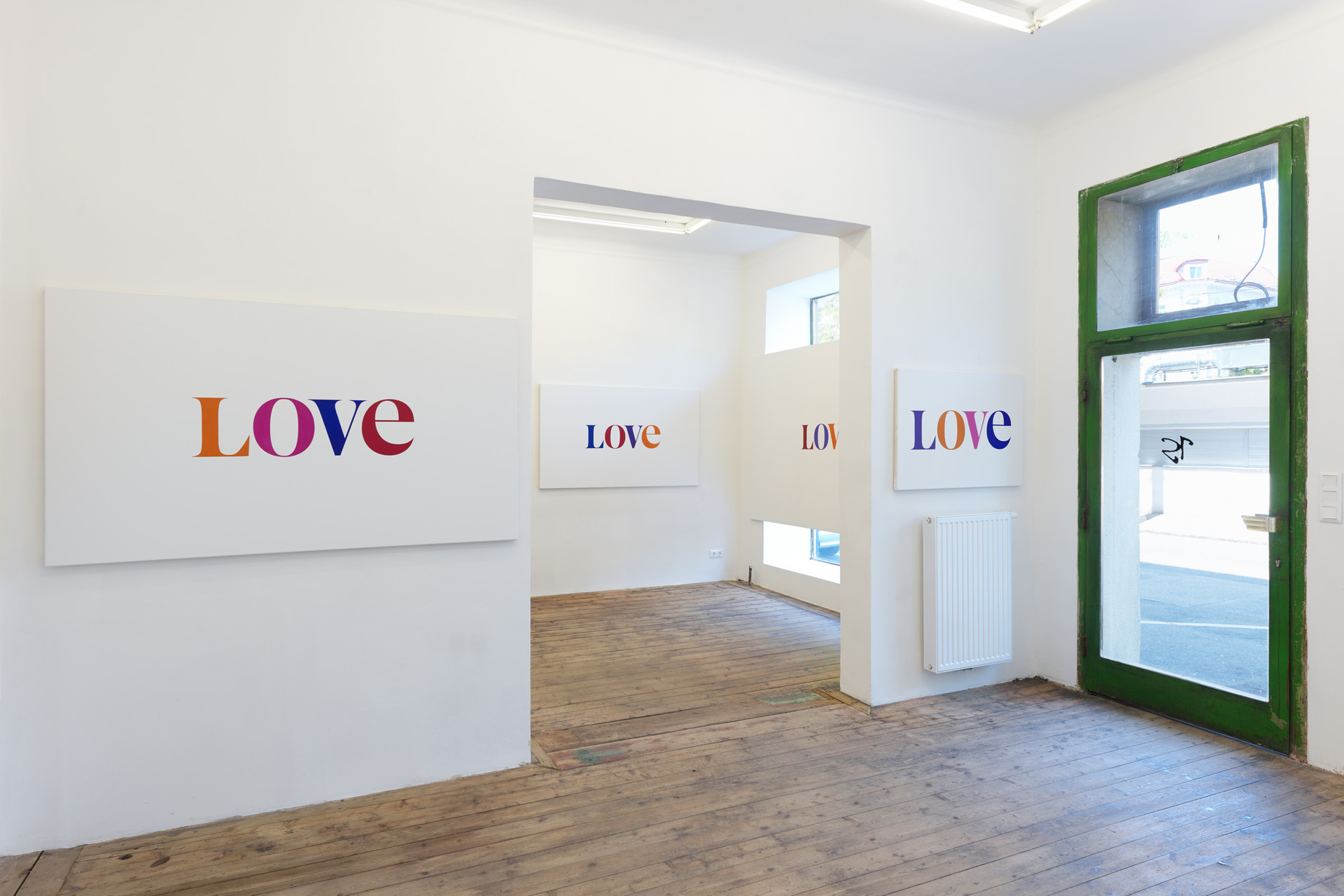 Angharad Williams, High Horse, installation view, Kevin Space 2021. Photo: Maximilian Anelli-Monti