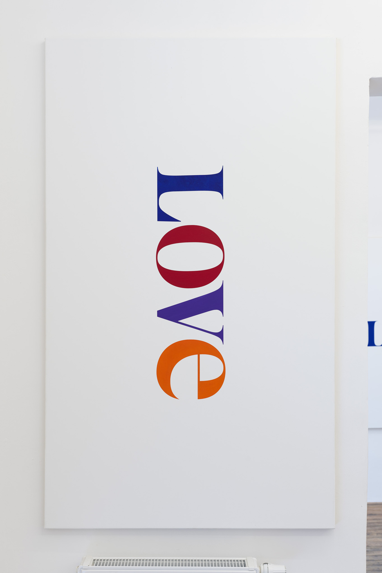 Angharad Williams, Untitled (1-17), 2021, Acrylic on Canvas. Photo: Maximilian Anelli-Monti