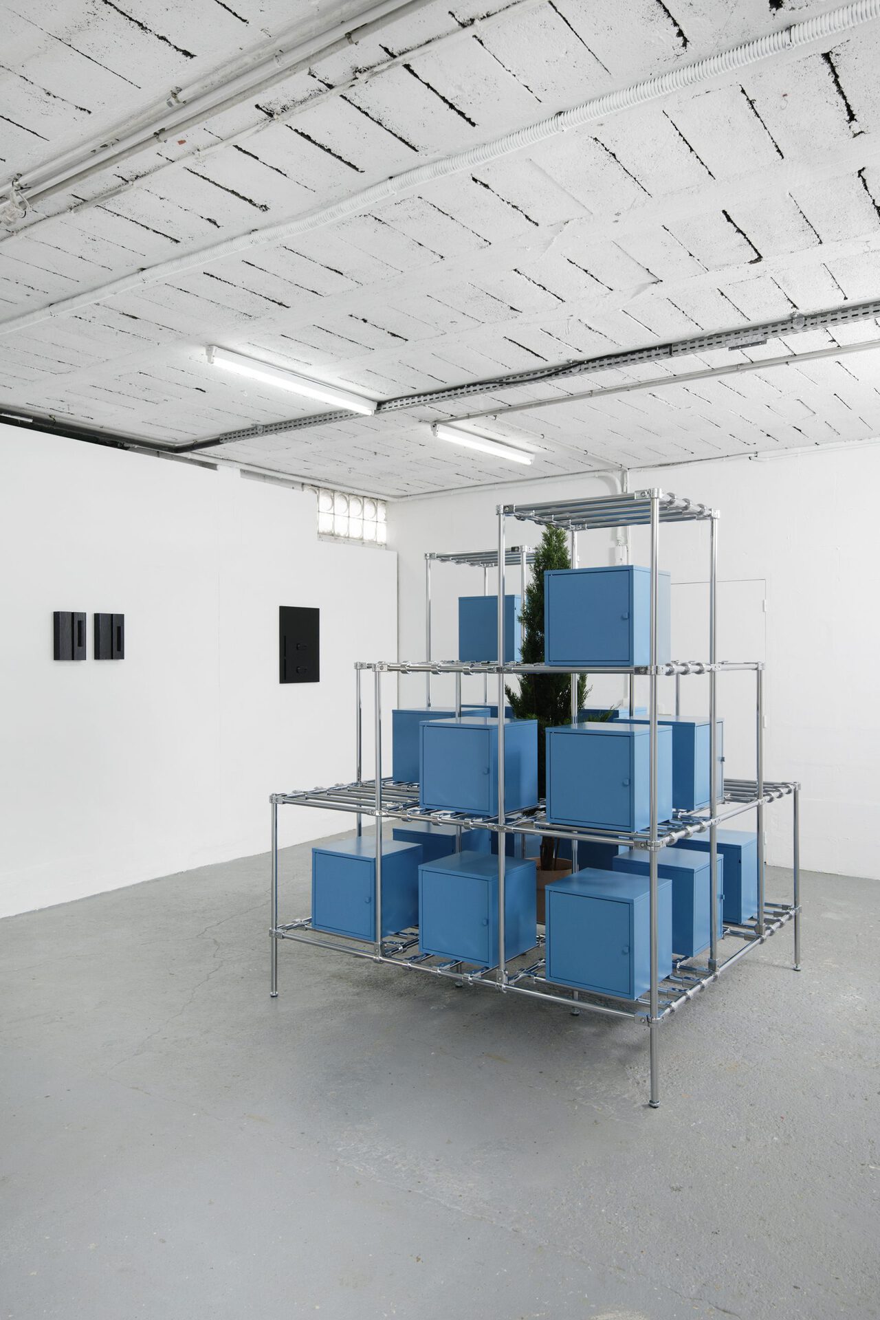 Jordan Derrien, Antoine Duchenet, exhibition view at W, Pantin.