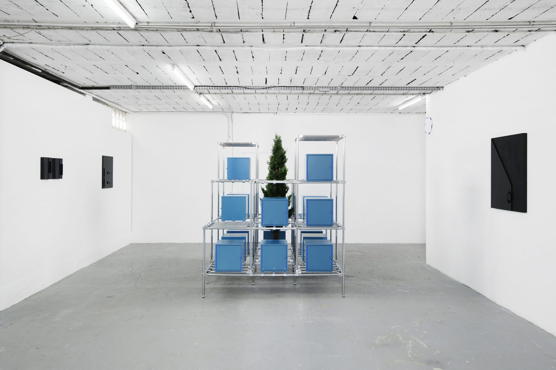Jordan Derrien, Antoine Duchenet, exhibition view at W, Pantin.