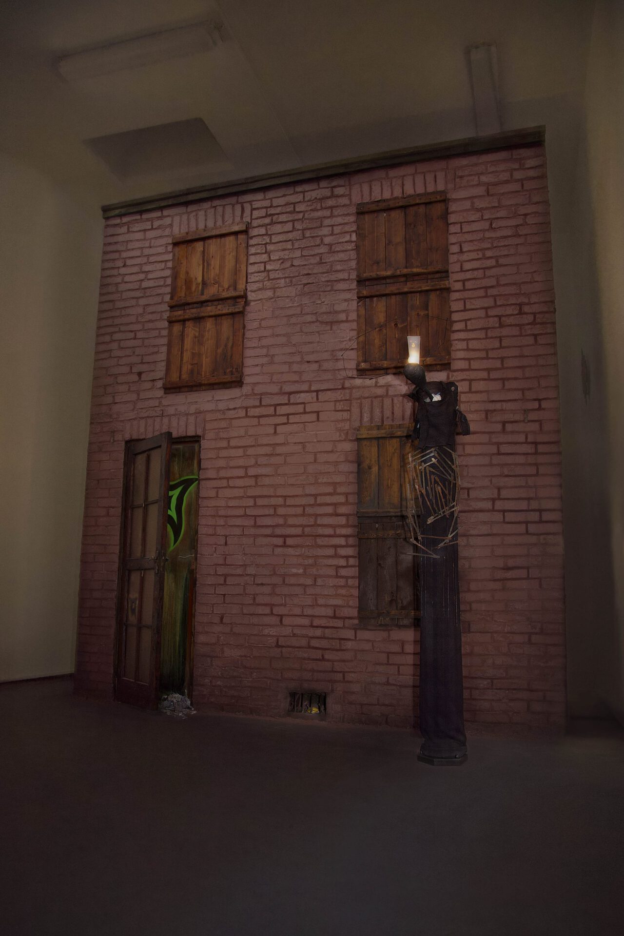 PGS - The Sole Row House Illuminated by the Street of Broken Lamps, 2021