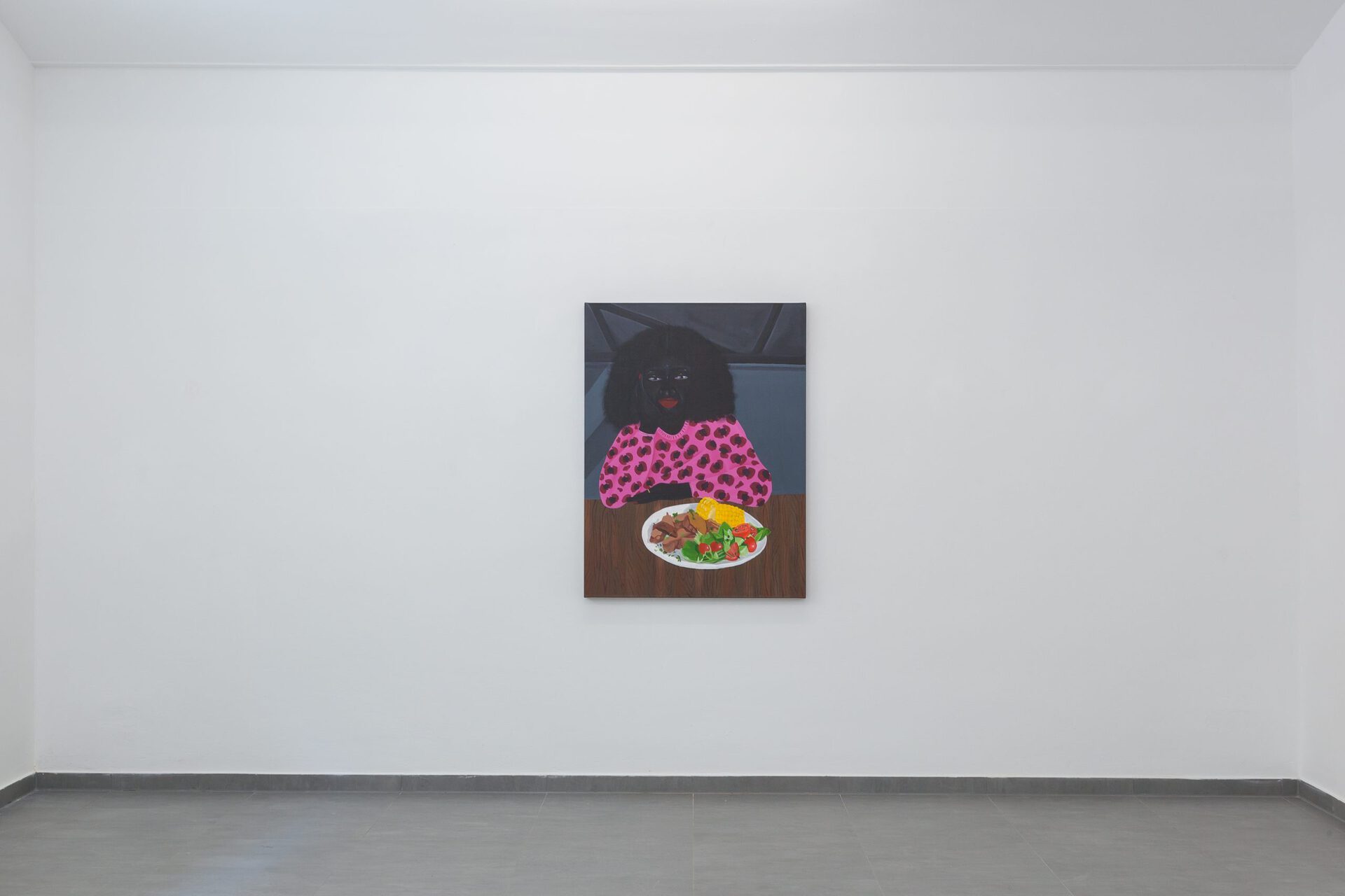 Installation view: Cow Mash, Victoria Nunley, Natalie Terenzini, Zandile Tshabalala, Collective Nostalgia, VIN VIN, 2021