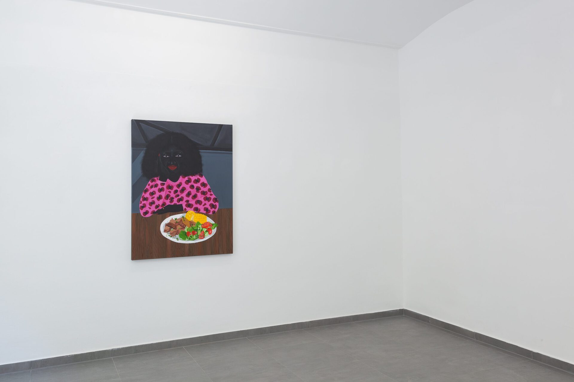 Installation view: Cow Mash, Victoria Nunley, Natalie Terenzini, Zandile Tshabalala, Collective Nostalgia, VIN VIN, 2021