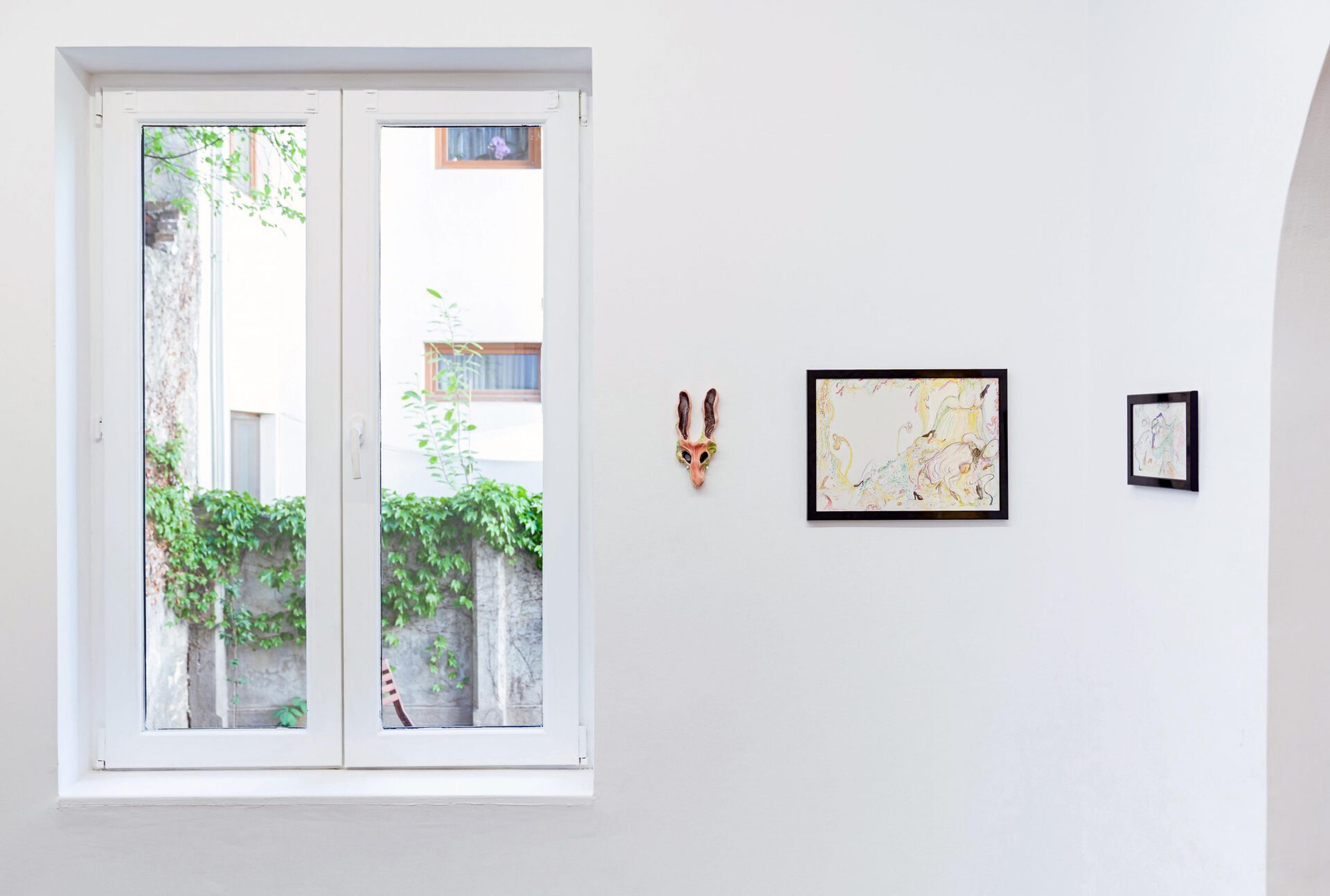 Zoe Williams, Hare Mask (2020), Sunday Fantasy (2018), Rear view mirror Mercedes fantasy (2018)