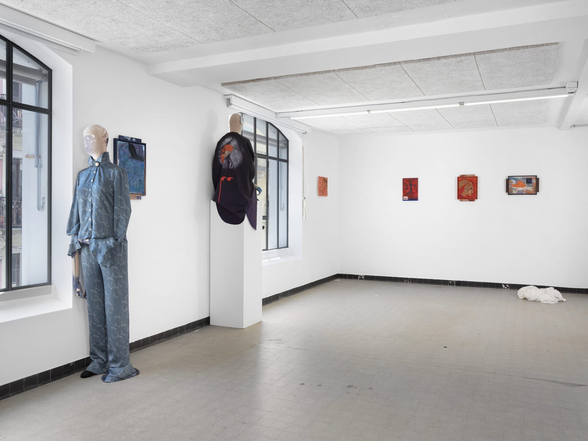 exhibition view "Favrile Figures (LCT In Presentia)"