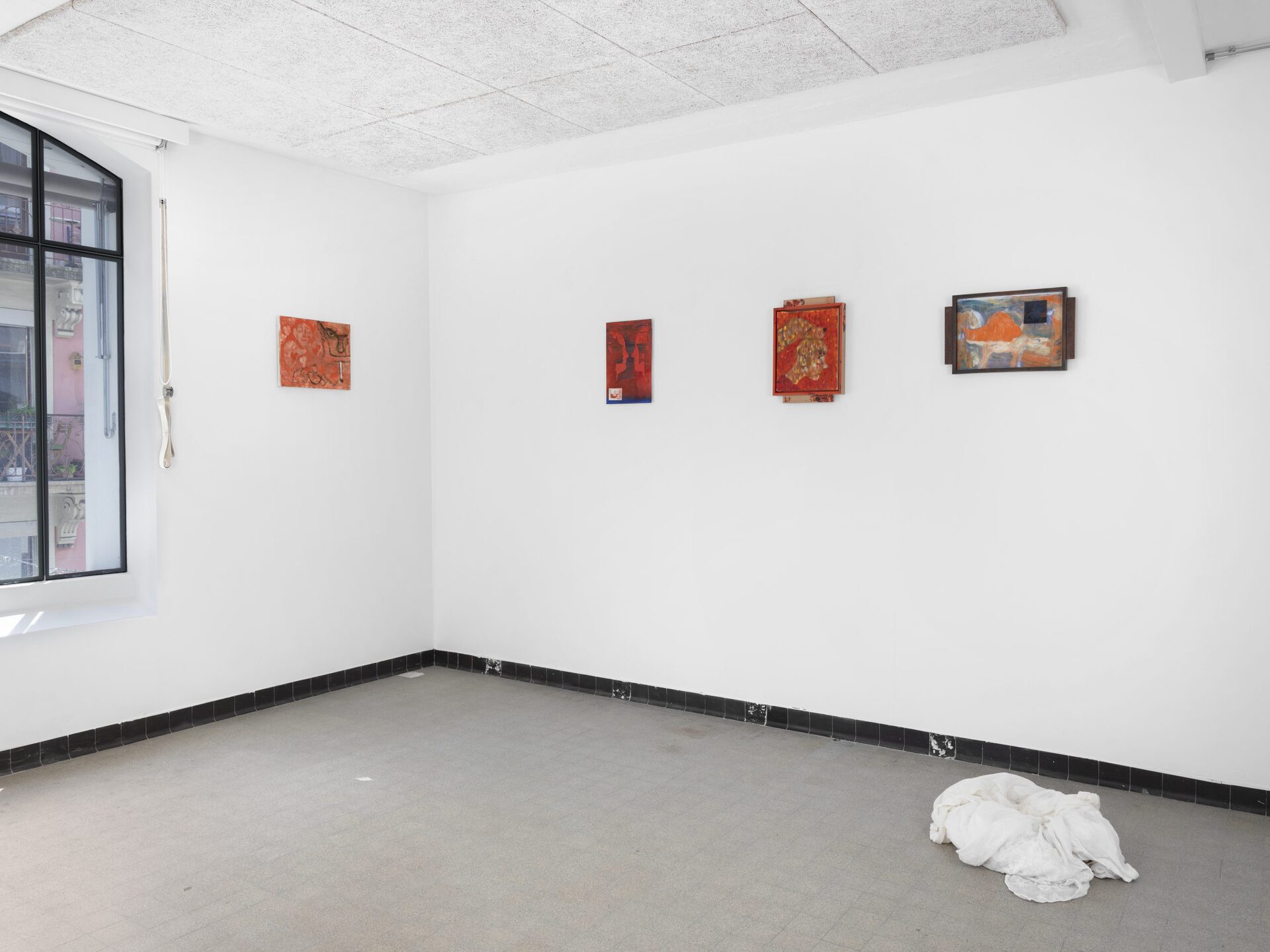 exhibition view "Favrile Figures (LCT In Presentia)"