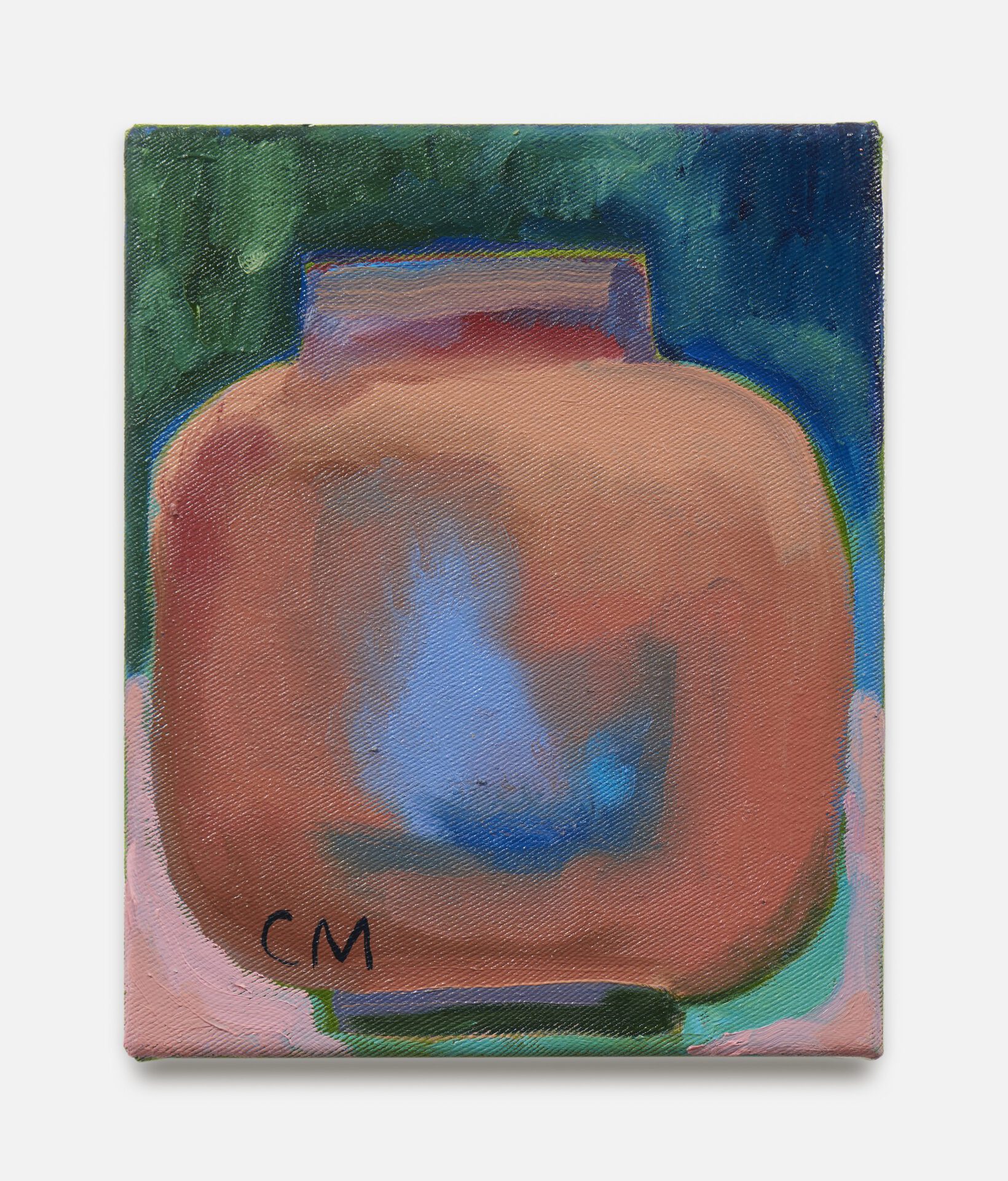 Conny Maier, Chi's Vase, 2021, oil on canvas 30 x 24 cm