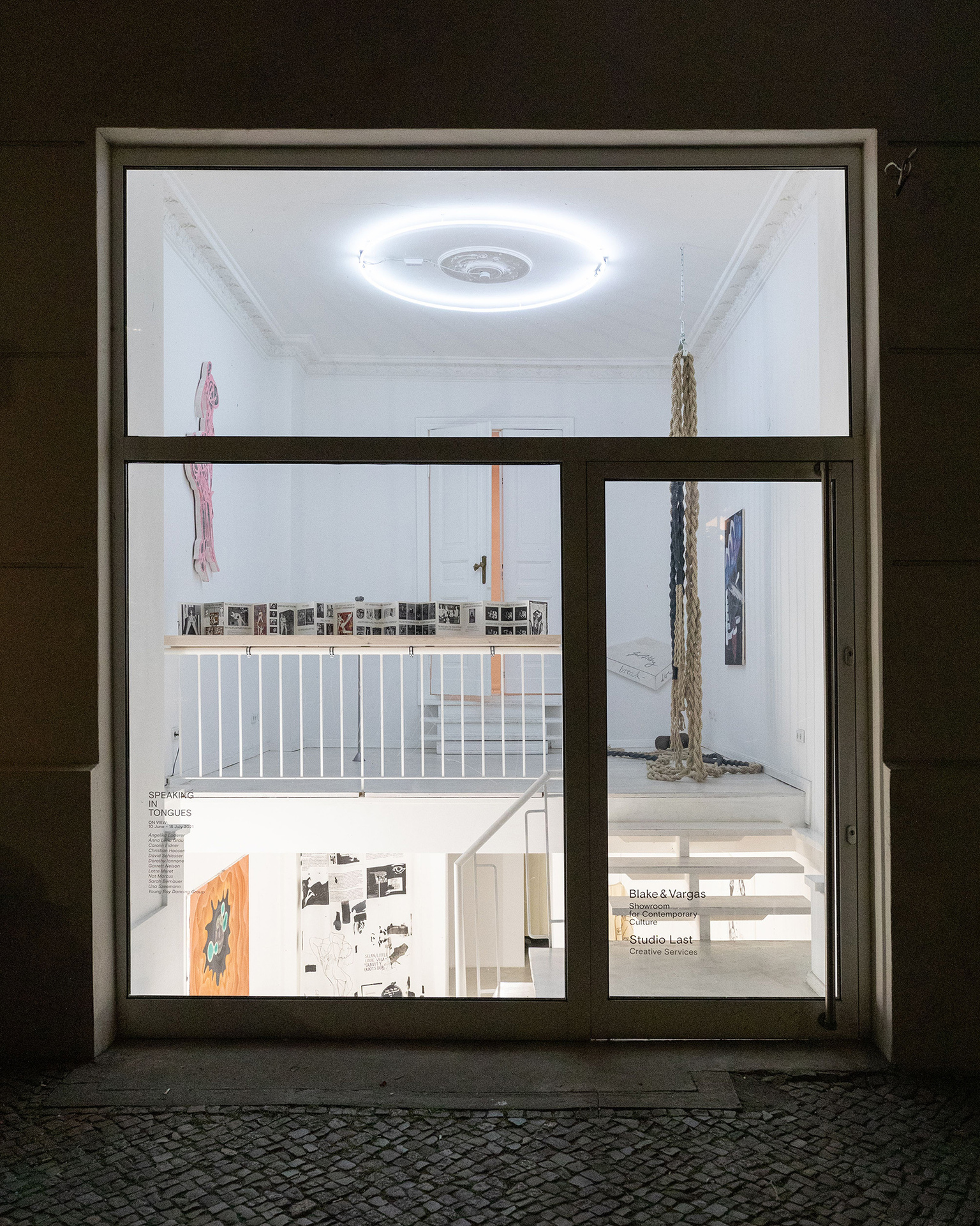 Speaking in Tongues, Installation View, Blake & Vargas