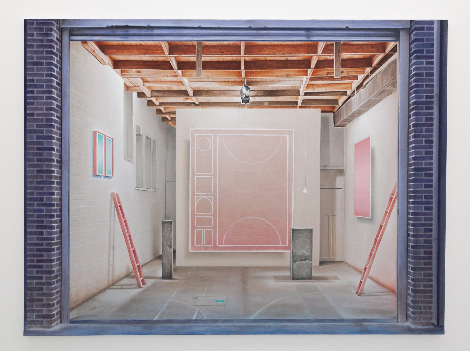 Guillaume Valenti, Sans titre, 2020, Oil on canvas, 150 x 200 cm