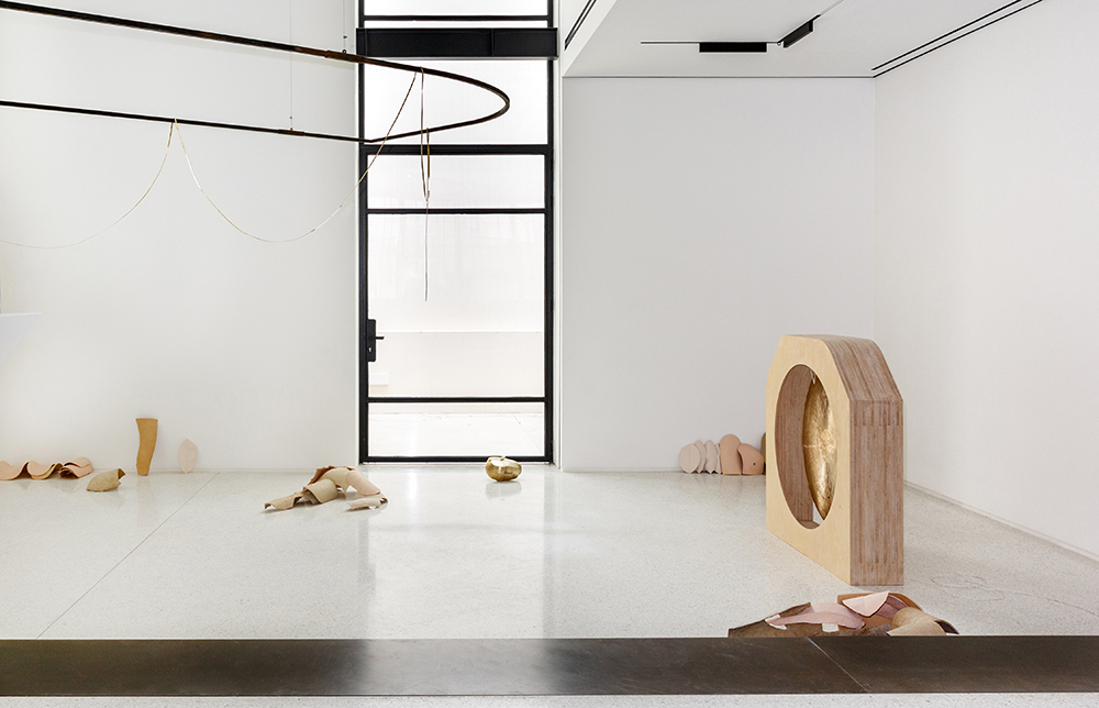 Athanasios Argianas, Hollowed Water, Installation View, 2021