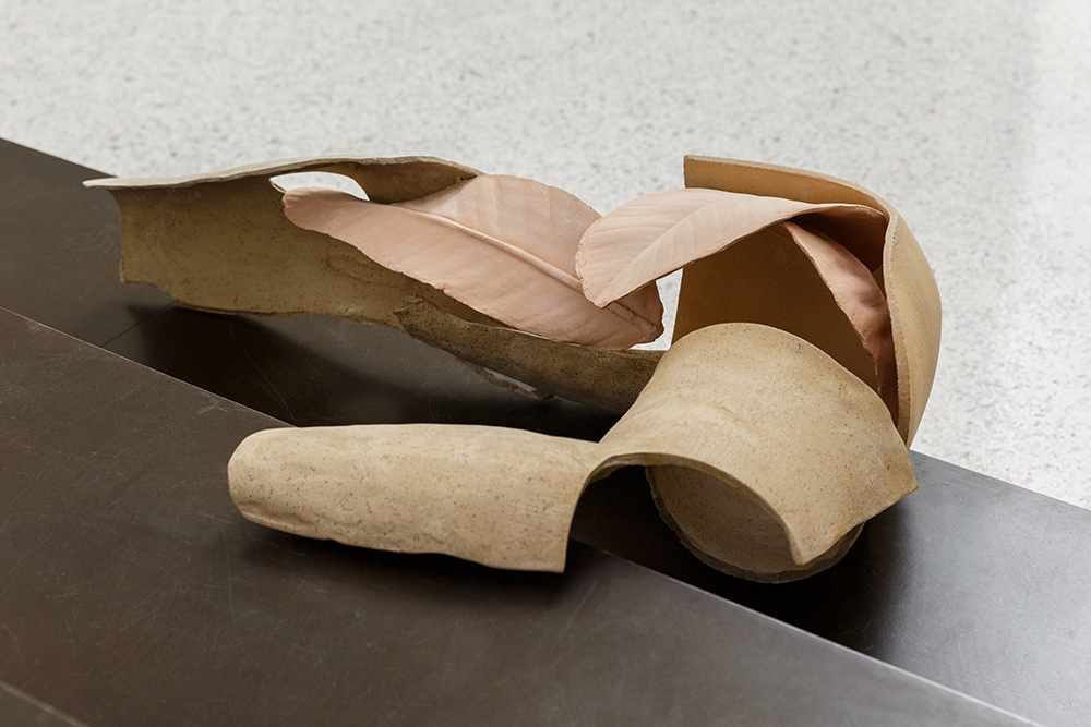 Athanasios Argianas, Tilebodies (sleepers) Set 2, 2021, Various ceramic bodies, 25 x 80 x 60 cm.