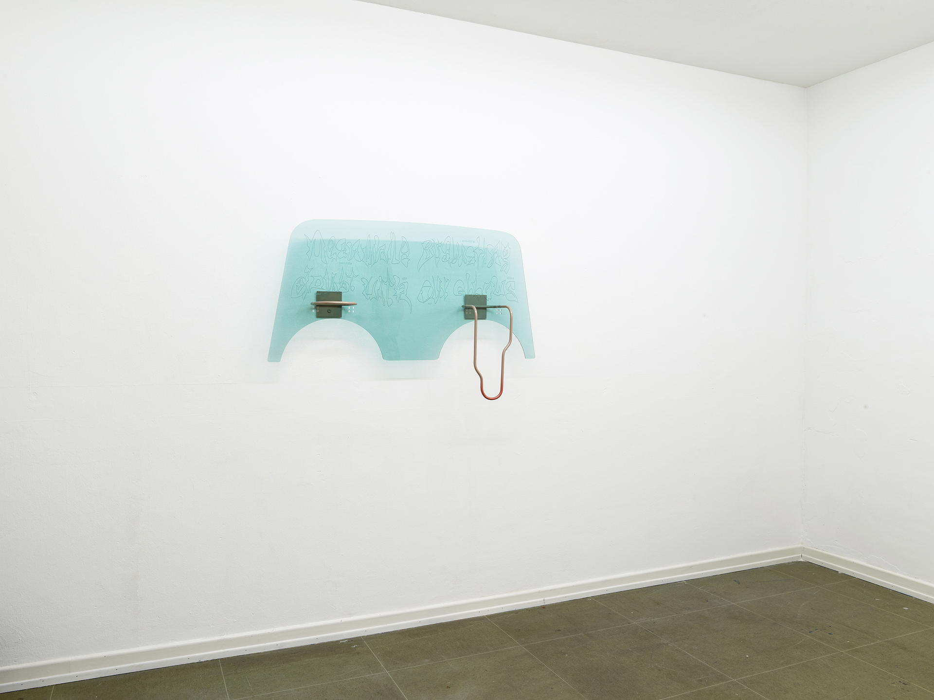 Installation view, Lena Marie Emrich, Mélange 2021
