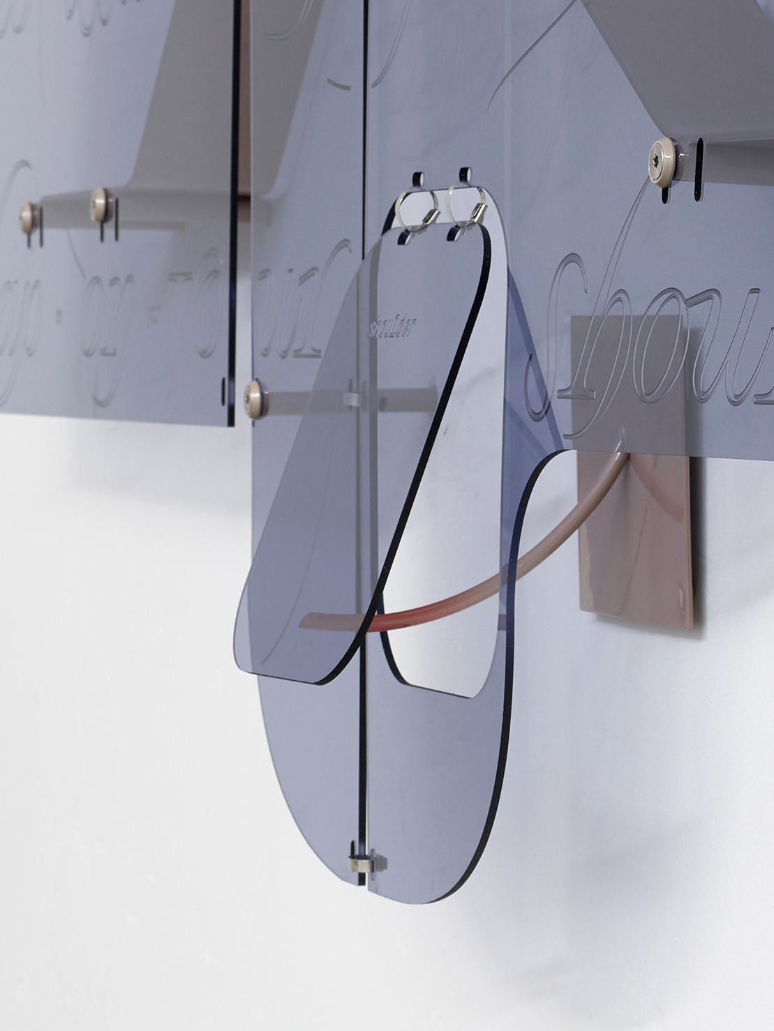 Lena Marie Emrich, Filing my fingernails in shape to assure the perfect first tap on your shoulder, 2021, detail