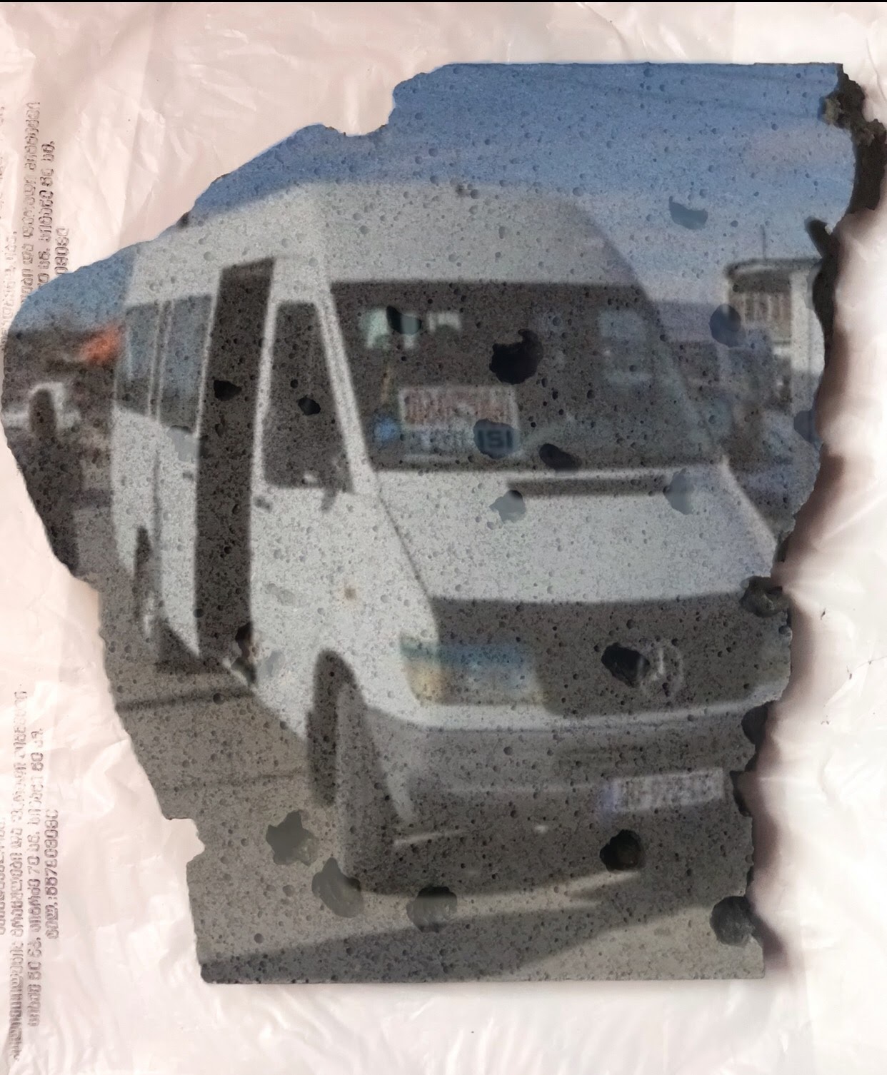 Salome Tinikashvili, Memorial I, 2020, Print on affiche paper, 95x81 cm