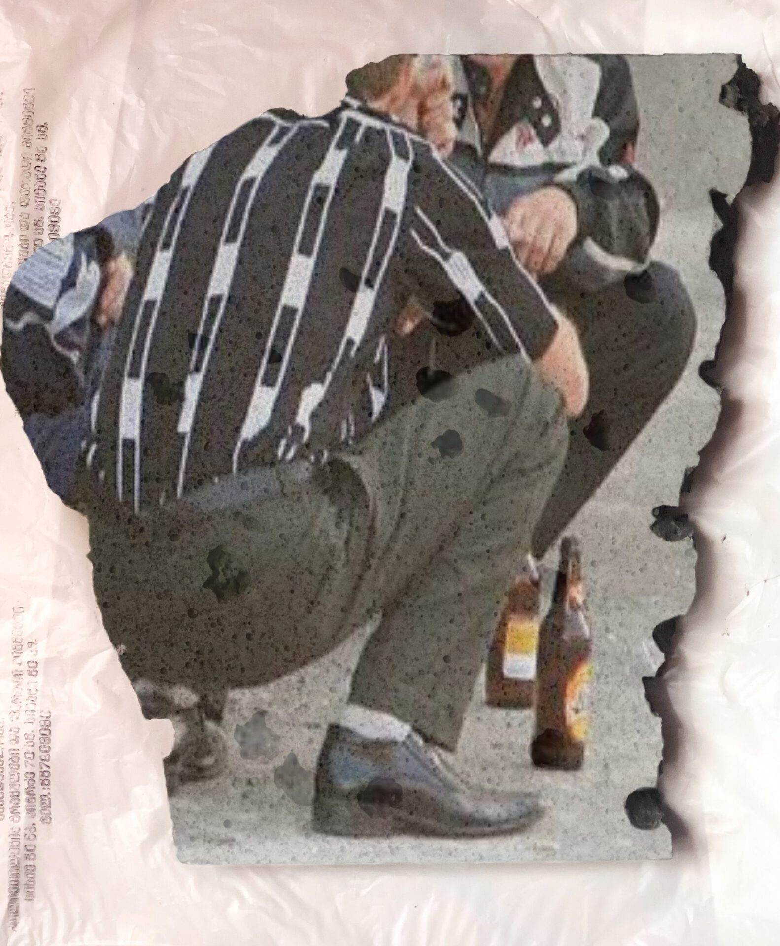 Salome Tinikashvili, Memorial IV, 2020, Print on affiche paper, 95x81 cm