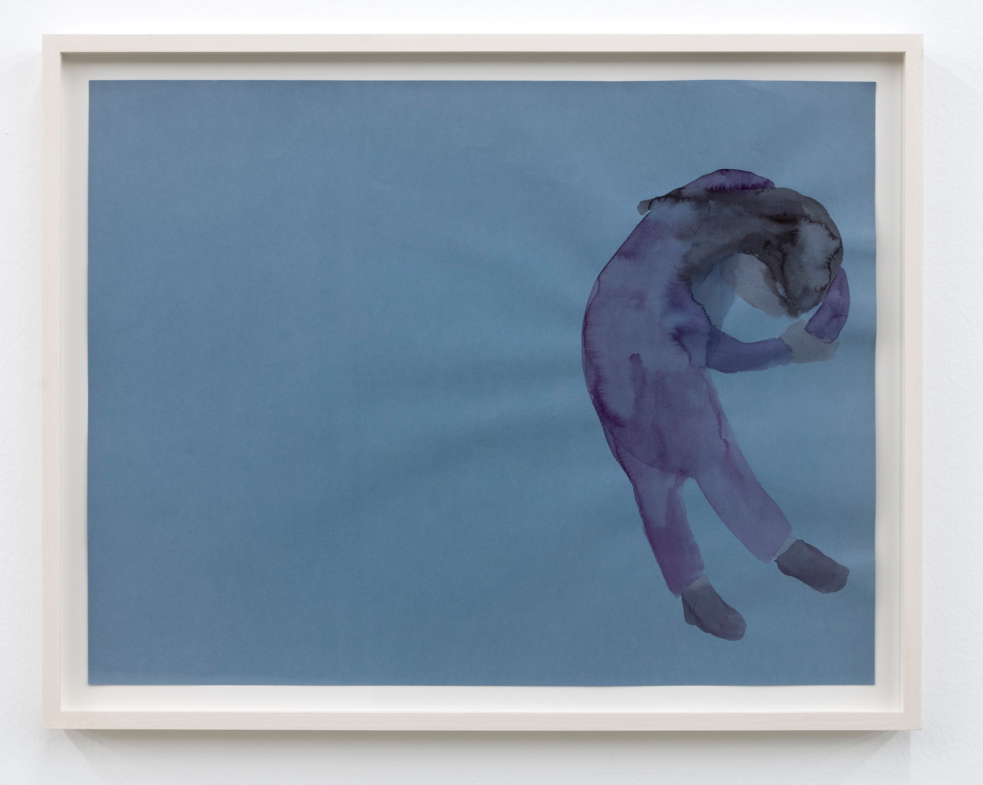 Michaela Meise, Geste, 2003, Watercolour and ink on paper, 49 x 64 cm, Unique