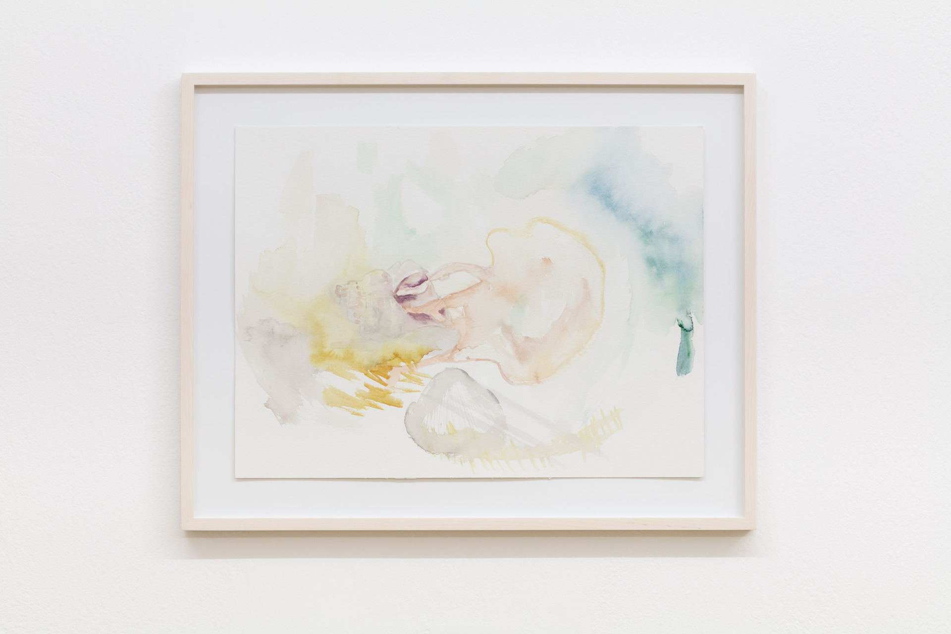 Michaela Meise, Krake, 2021, Watercolour on paper, 35,5 x 47,8 cm, Unique