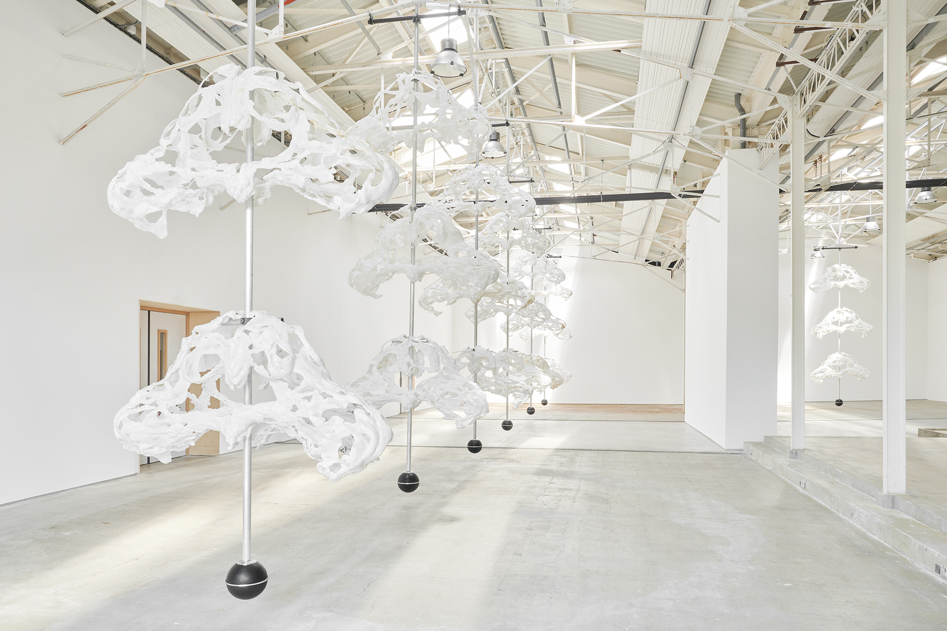 My Appropriation of Her Holy Hollowness (Installation view), Raphaela Vogel. Le Confort Moderne, June 2021. Photo : Pierre Antoine.