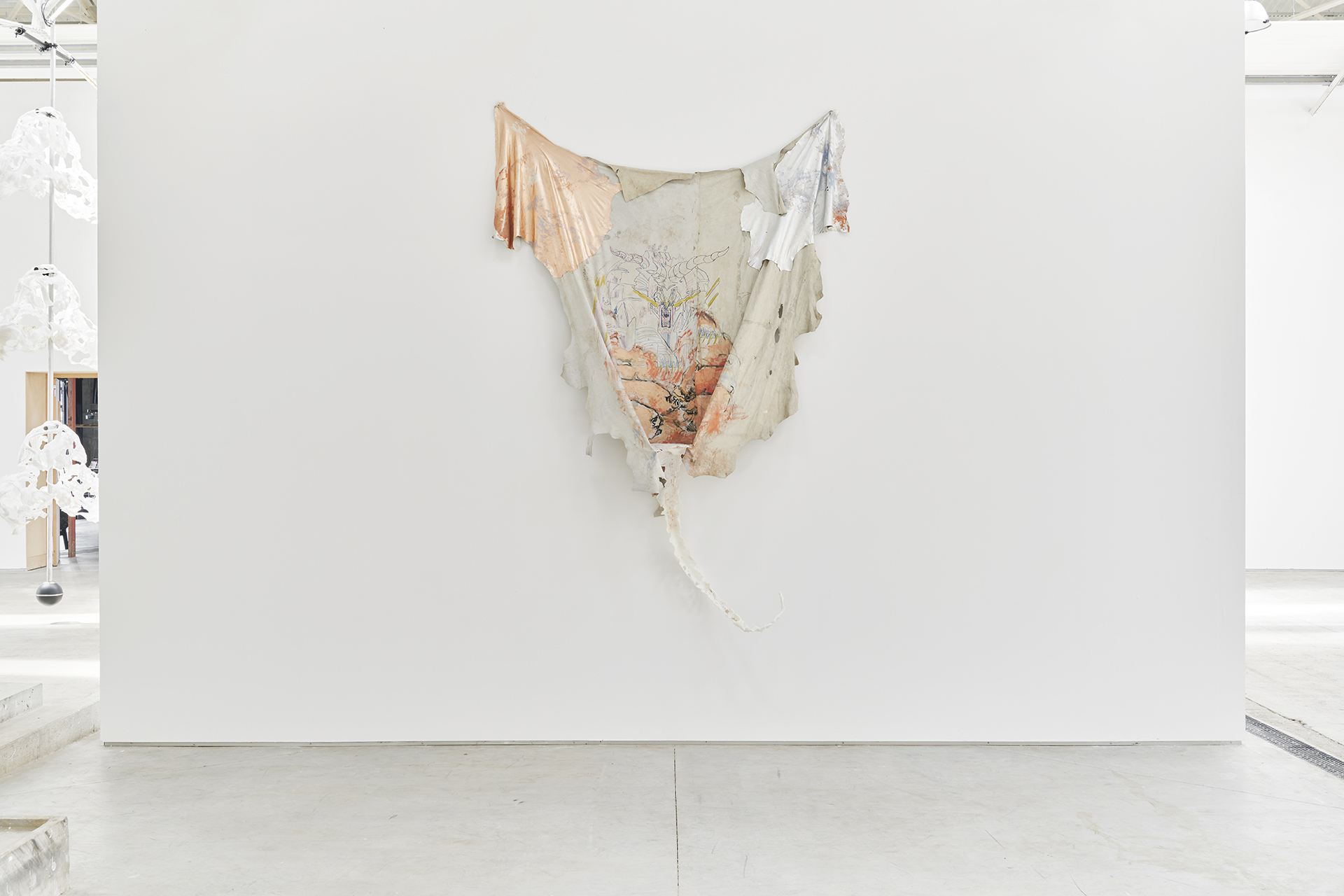 My Appropriation of Her Holy Hollowness (Installation view), Raphaela Vogel. Le Confort Moderne, June 2021. Photo : Pierre Antoine.