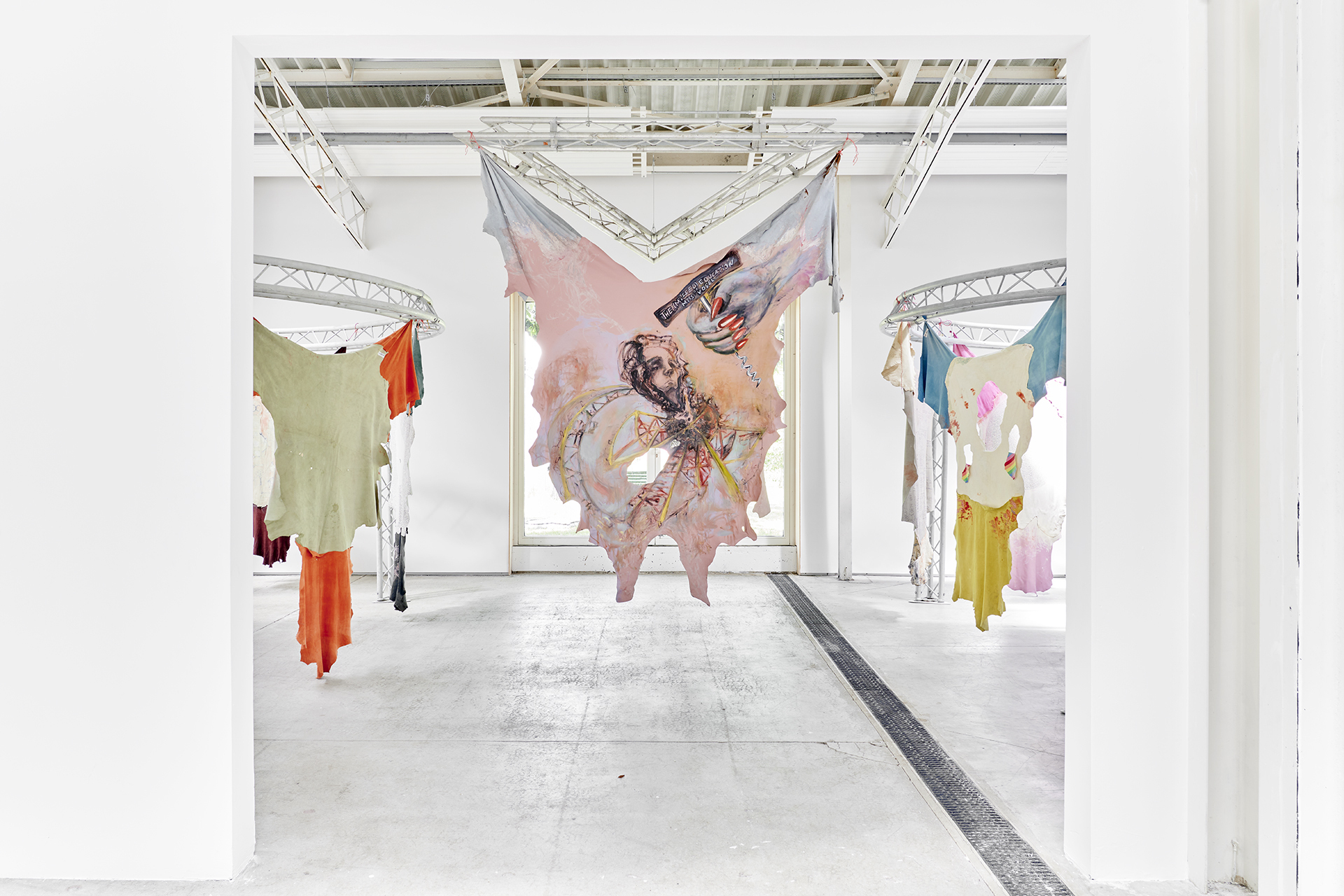 My Appropriation of Her Holy Hollowness (Installation view), Raphaela Vogel. Le Confort Moderne, June 2021. Photo : Pierre Antoine.