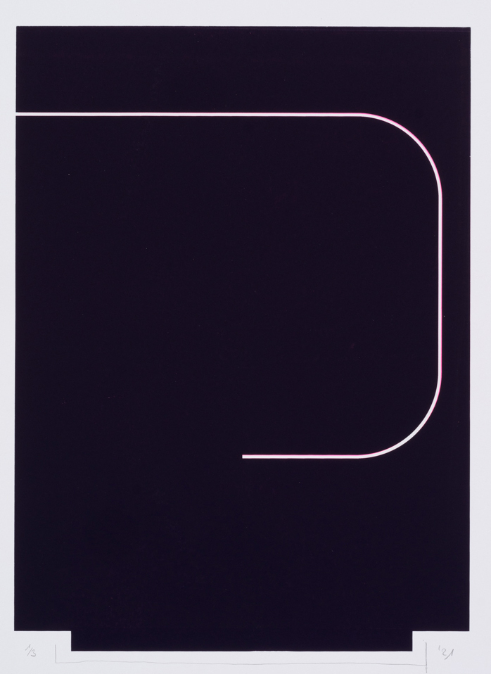 Nina Laaf, siebdruck II , 2020, silk screen on arcor, ed. 10, 24 x 18 cm