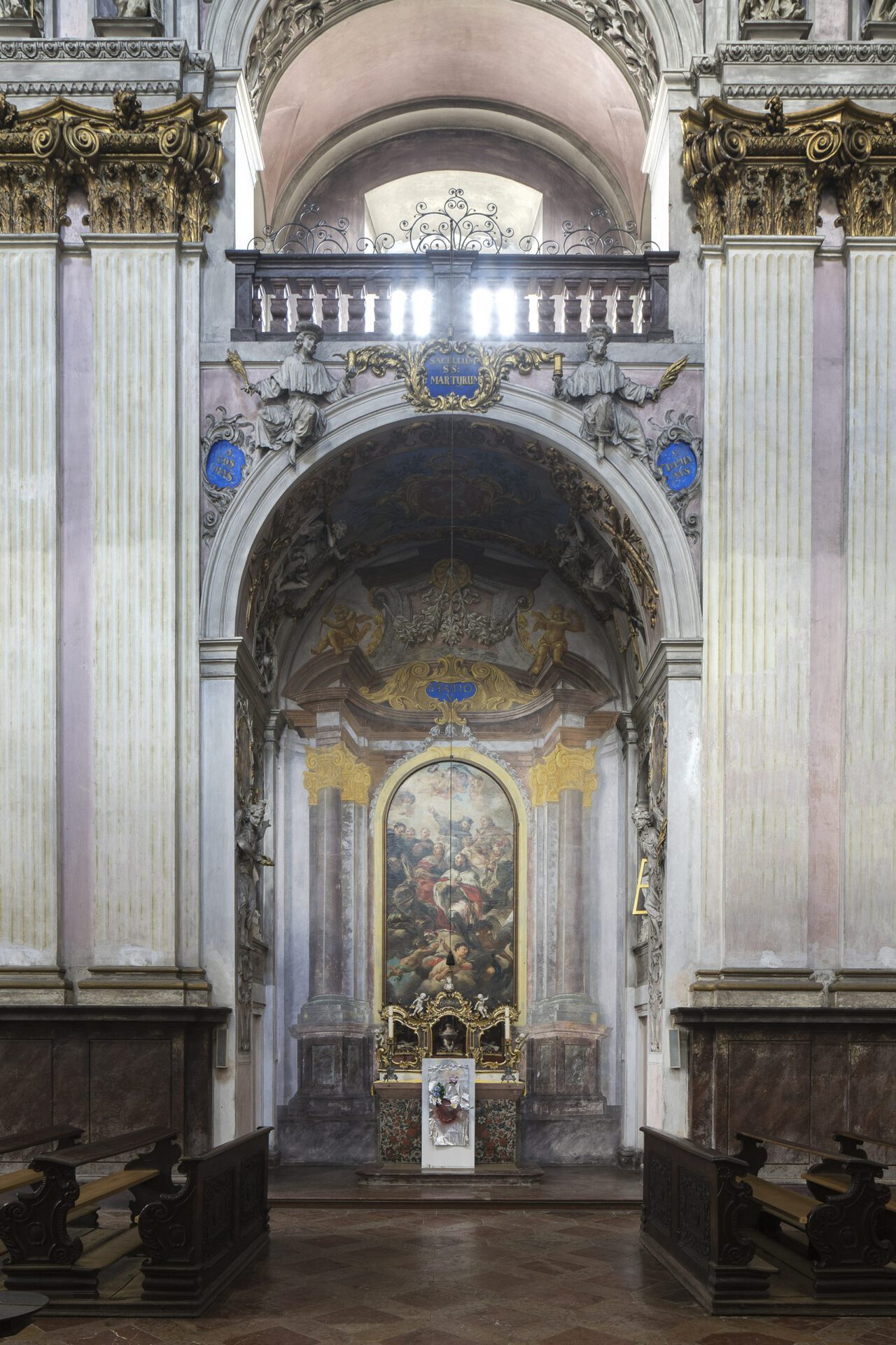 Jesse Darling, Our Lady Batman of the Empty Center (Temporary Relief), 2018 spray paint and ink on aluminum and wood, paper cup, cemetery flowers, gold leaf, finger sheaths, ECG stickers, Band-Aid wrappers, Perspex 134 × 65 × 25.5 cm courtesy of the artist and Arcadia Missa Gallery, London