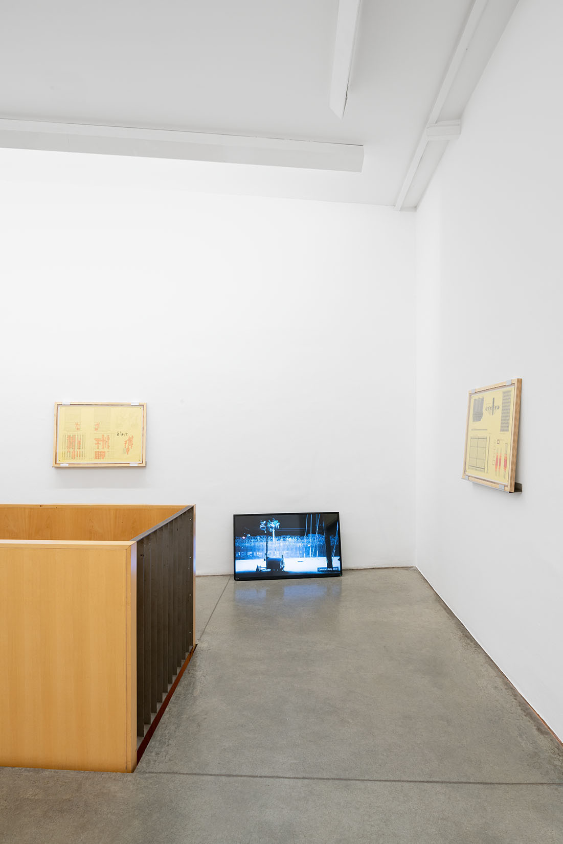 Exhibition view OVIDIU ANTON | Case Study / Border Monument, Christine König Galerie, Vienna 2021 Photo: Simon Veres